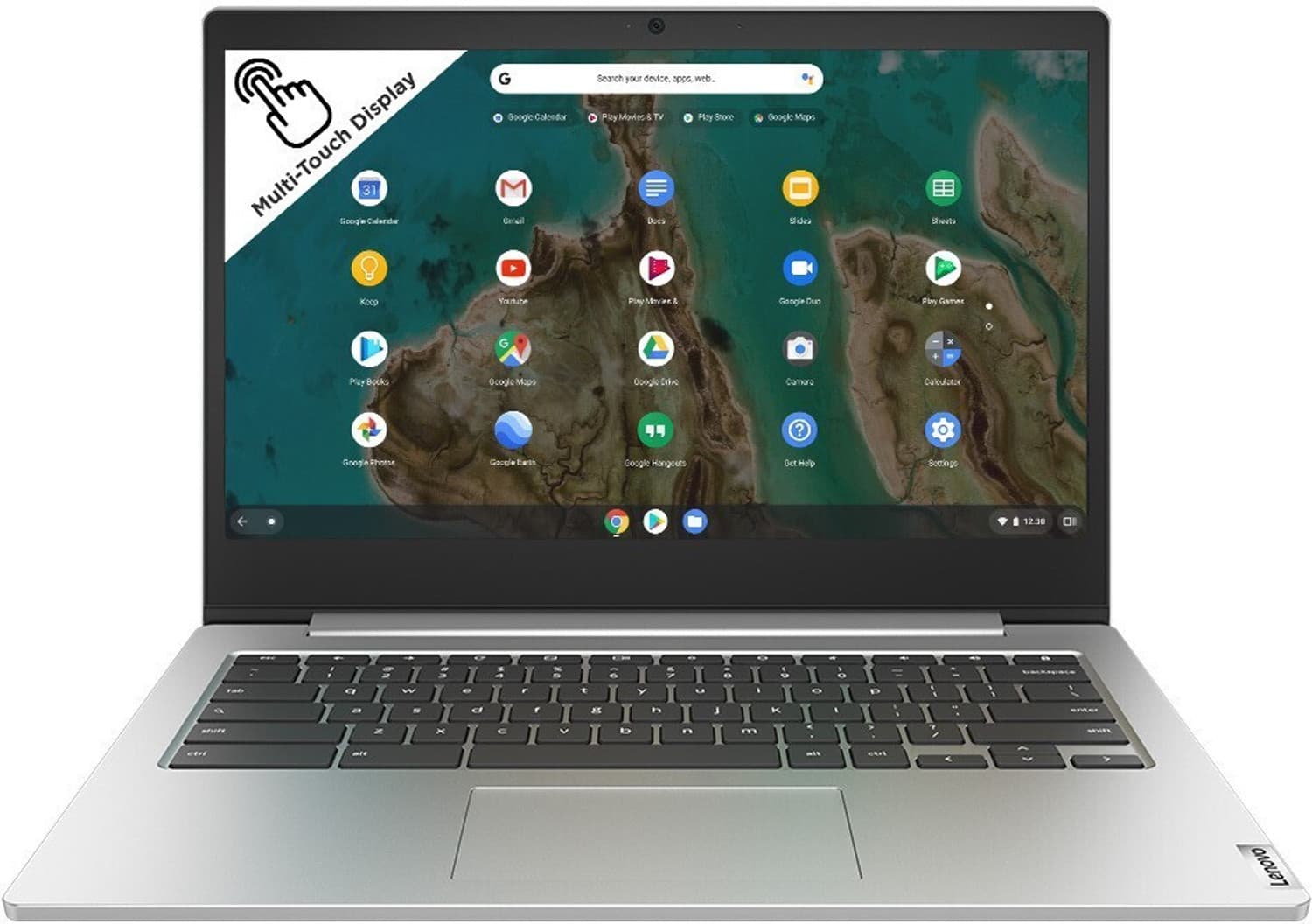 Lenovo IdeaPad 3 CB Celeron Dual Core - (4 GB/64 GB EMMC Storage/Chrome OS) 14IGL05 Thin and Light Laptop