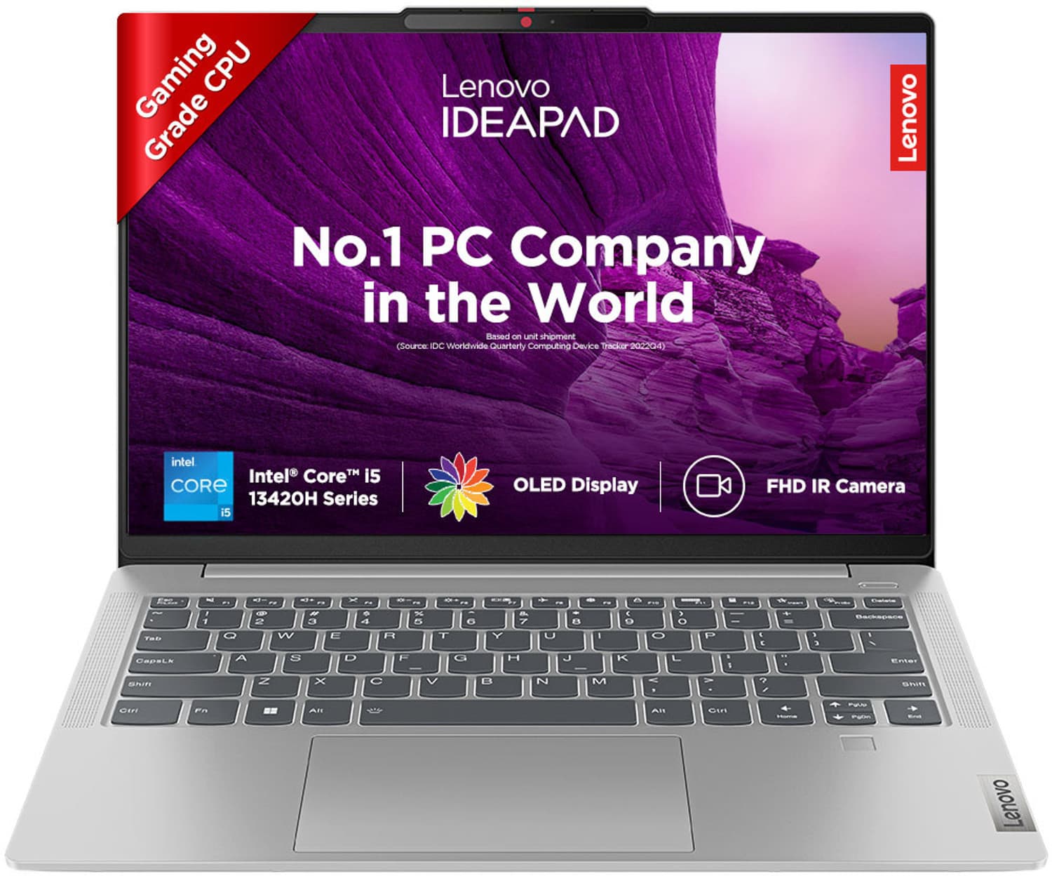 Lenovo Intel Core i5 13th Gen 13420H - (16 GB/512 GB SSD/Windows 11 Home) 14IRL8 Thin and Light Laptop