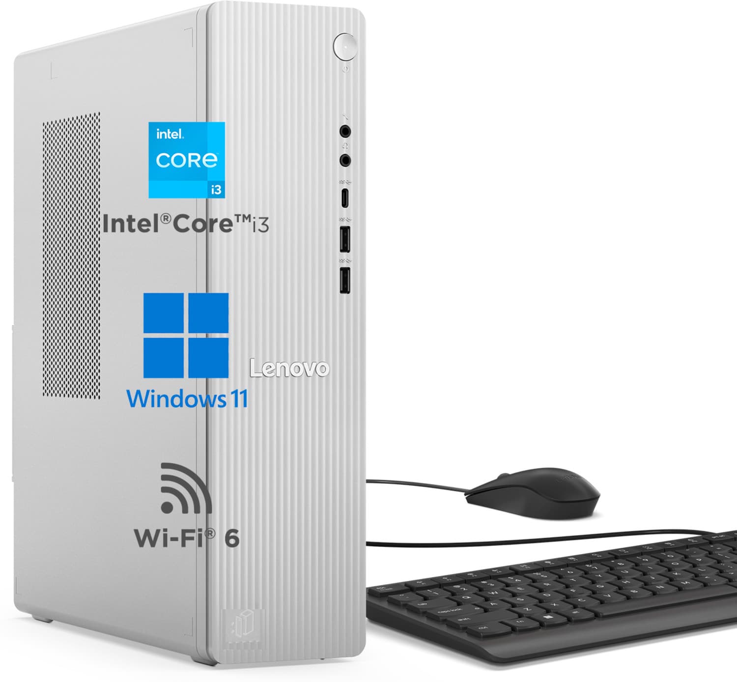 Lenovo IdeaCentre Tower 08IRH9 Intel Core i3-1315U (8 GB RAM/Integrated Intel UHD Graphics Graphics/512 GB SSD Capacity/Windows 11 Home (64-bit)) Mini...