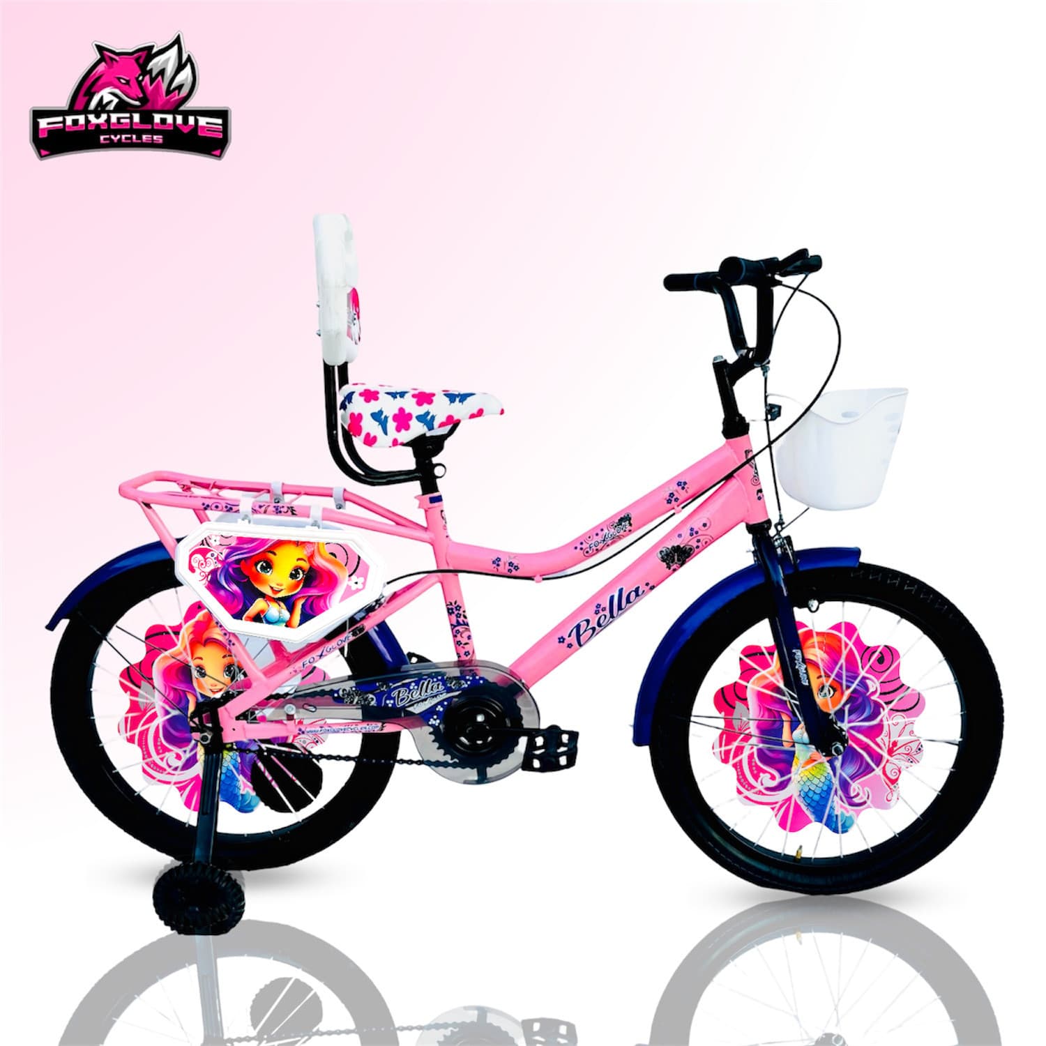FOXGLOVE BELLA 20 INCH BARBIE PINK TYRE TUBE FOR AGE 5 TO 10 YRS 90% FITTED 20 T Girls Cycle/Womens Cycle