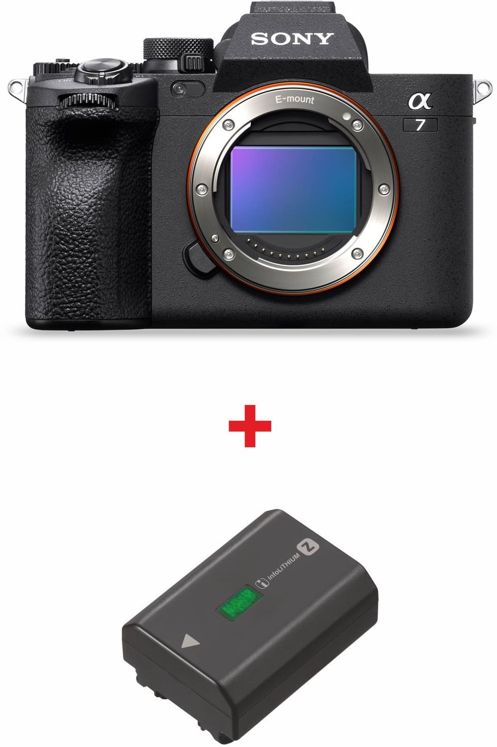 SONY Alpha 7M4 Mirrorless Camera Body Only with Wireless Headphones (WH-CH720N) & Rechargeable Battery (FZ100)