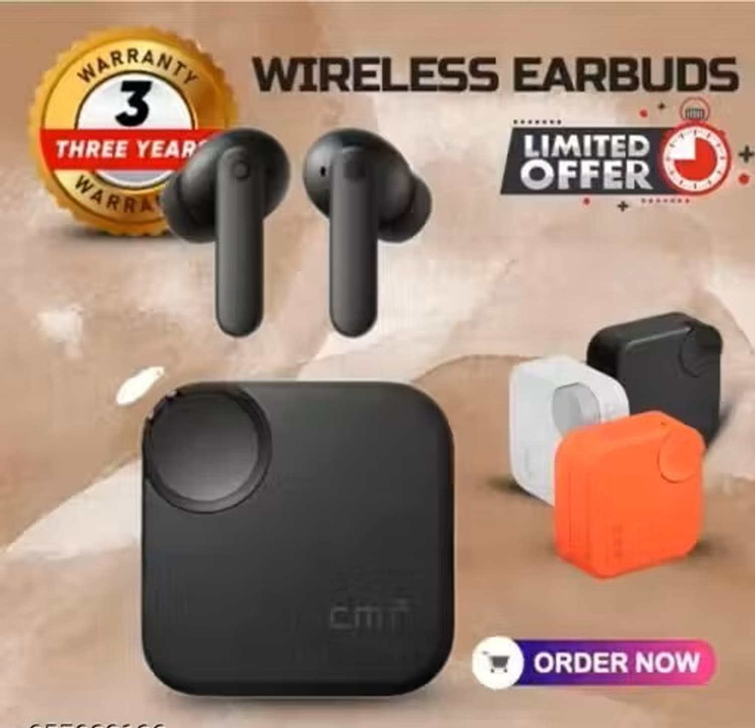 CFM BUDS 2 Bluetooth Headset (Black, White, In the Ear)