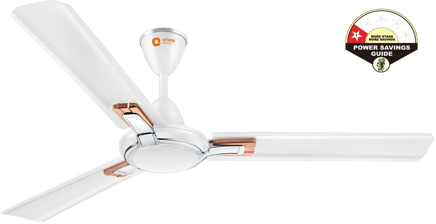 Orient Electric Apex Prime BEE Star Rated with 5 Year Warranty Energy Saving 1200 mm Ceiling Fan