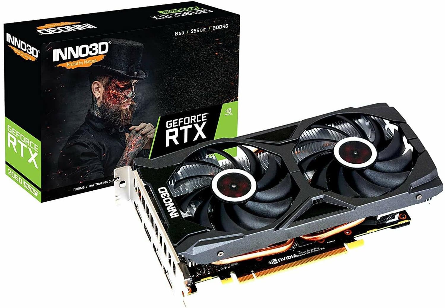 Inno3D NVIDIA GeForce RTX 2060 Super Twin X2 OC 8 GB GDDR6 Graphics Card