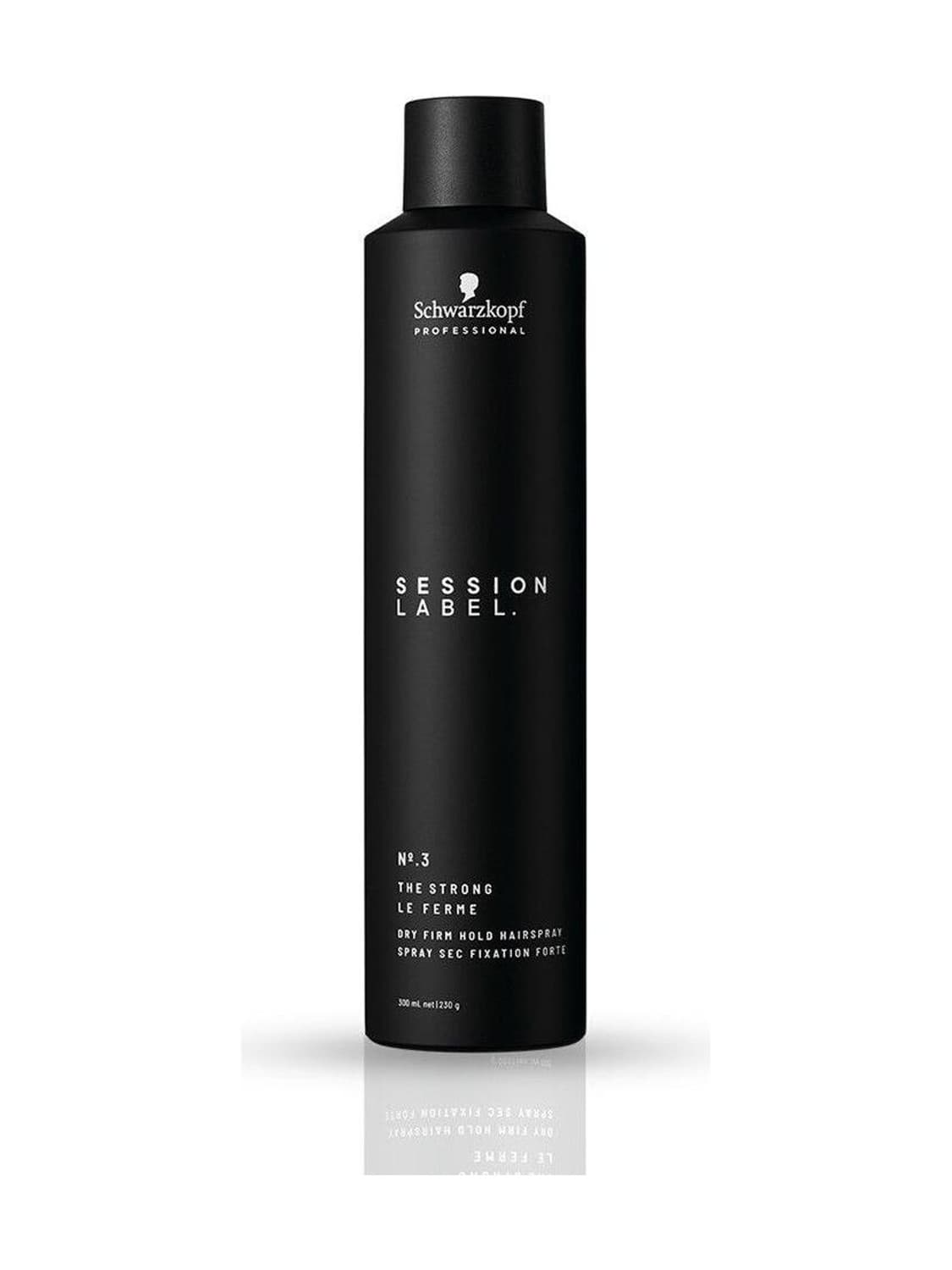 Schwarzkopf Professional Session Label Strong Hold Hair Super Dry Fix Spray for Instant Hold 300ml Hair Spray