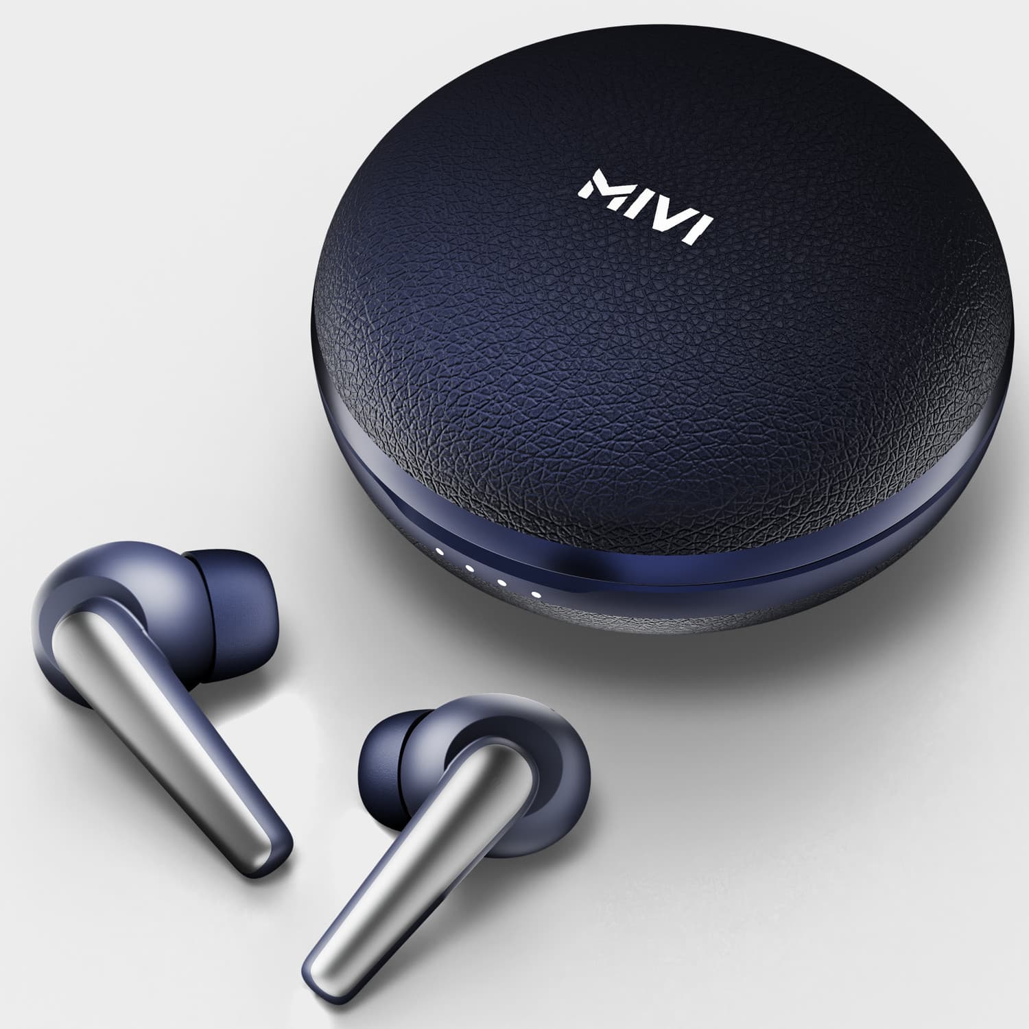 DuoPods Solo TWS New Launch, 35dB ANC, 60H, Rich Bass, 50ms Gaming Mode, BT v5.3 Bluetooth Headset (Urban Blue, True Wireless)