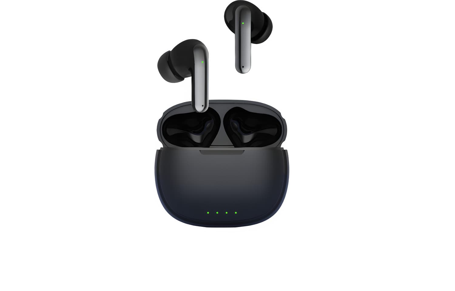 Aeropods 117 ANC Elite w/ ANC, 58 HRS Playback, ASAP Charge & ENx Technology-2 Bluetooth Gaming Headset (Black, True Wireless)
