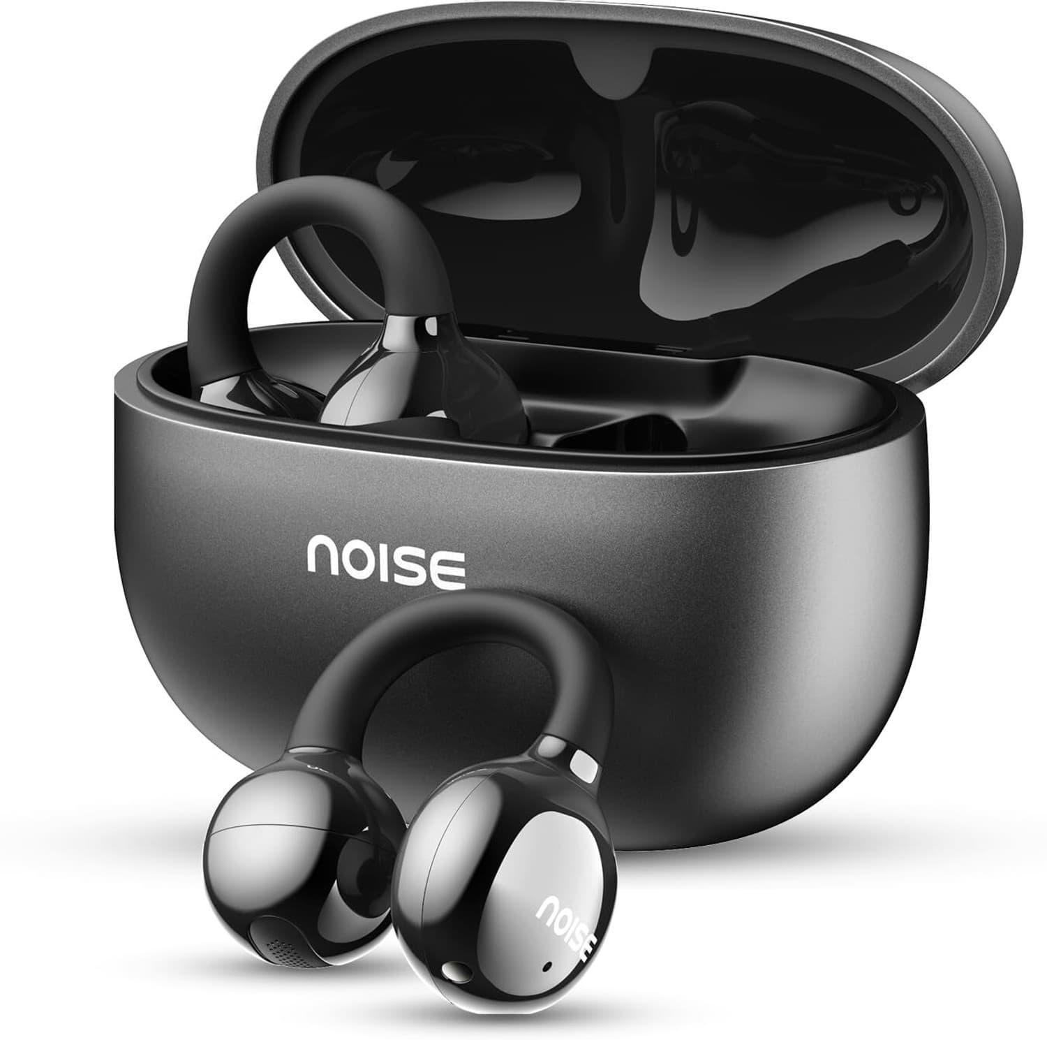 Noise Air clips with Dual Device Pairing, 40 Hours of Playtime with AirWave Technology Bluetooth