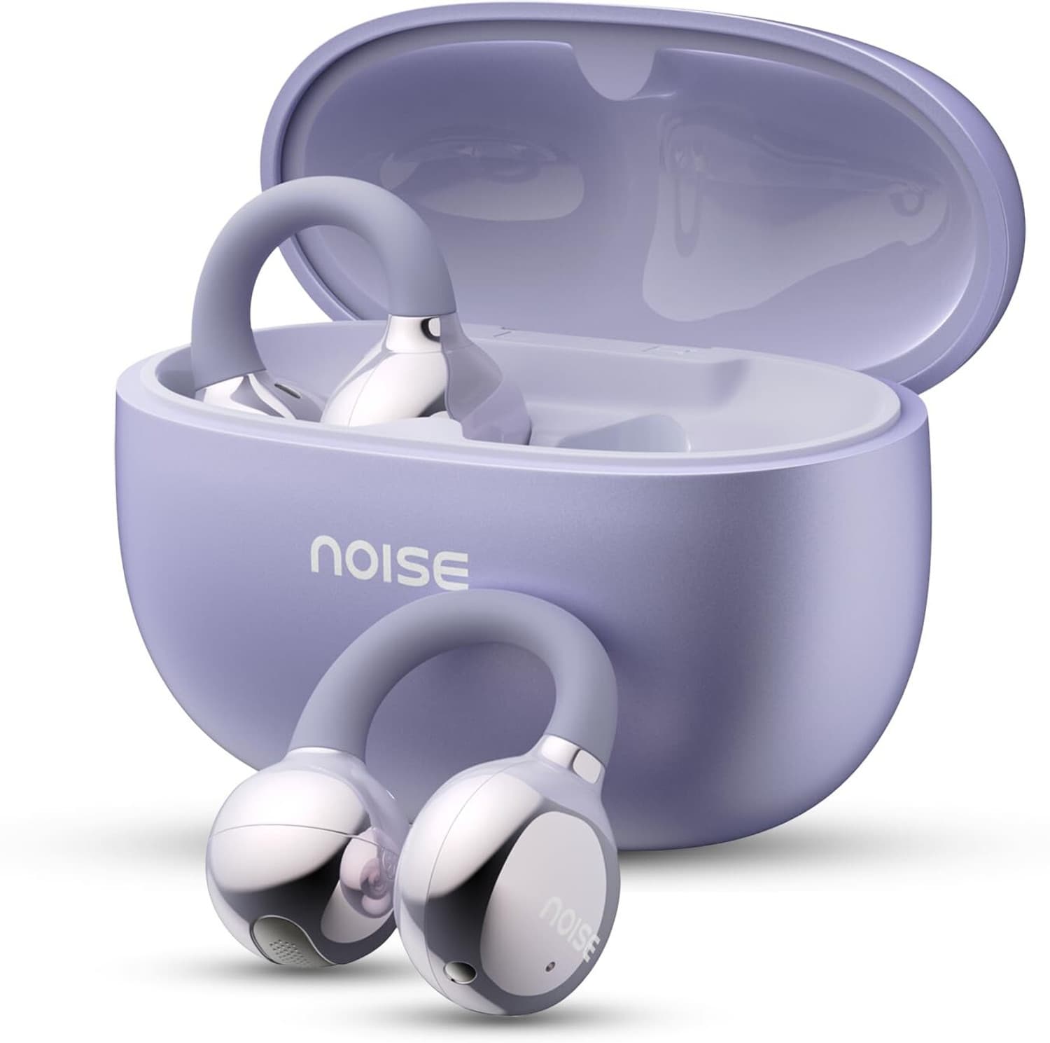 Noise Air clips with Dual Device Pairing, 40 Hours of Playtime with AirWave Technology Bluetooth