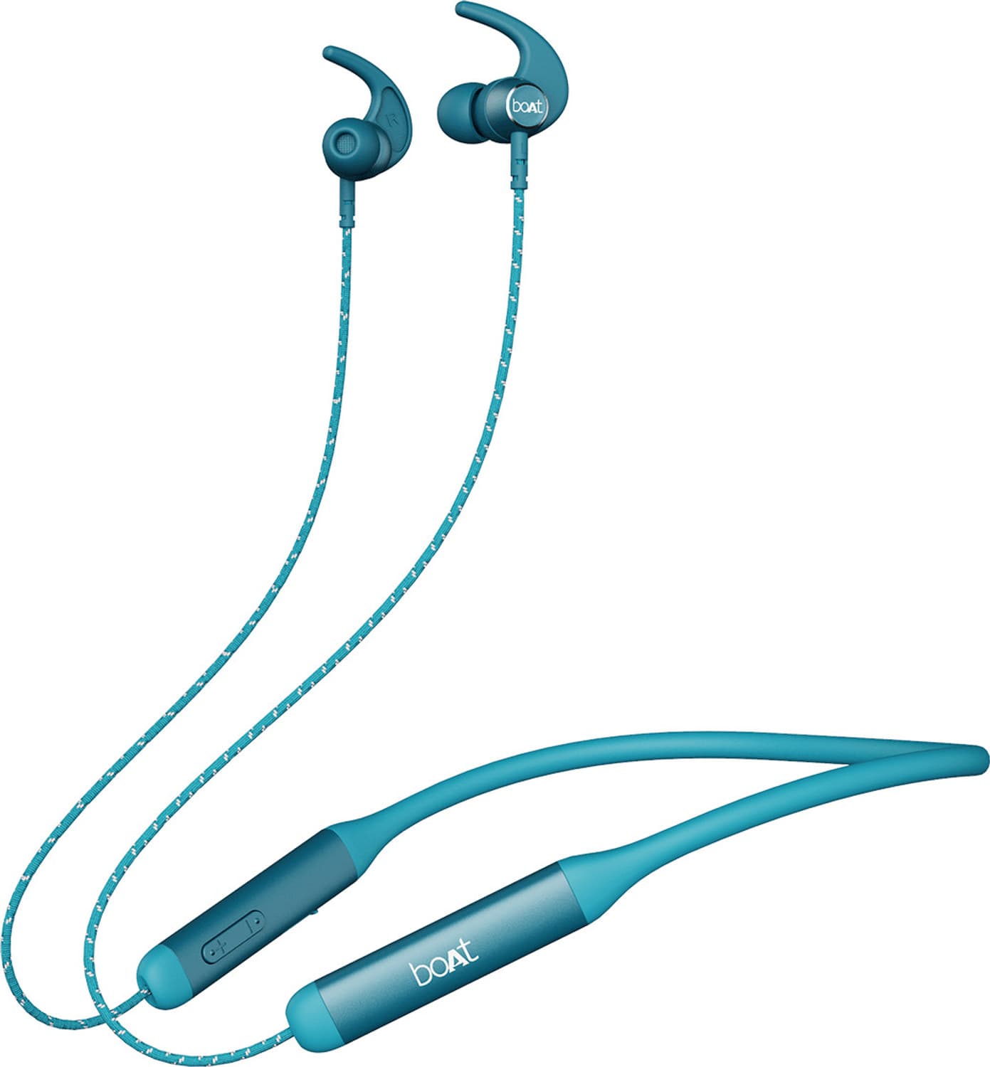 boAt Rockerz 333 Upto 30 Hours Battery Bluetooth Headset (Teal Green, In the Ear)