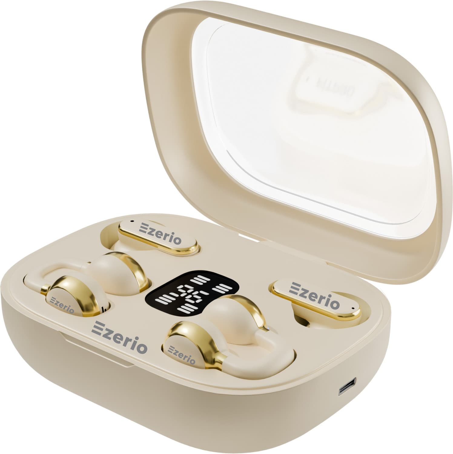 Ezerio Q10 TWS Wireless Earbuds | Twin-Channel Couple Headphones | Bluetooth 5.3 Bluetooth