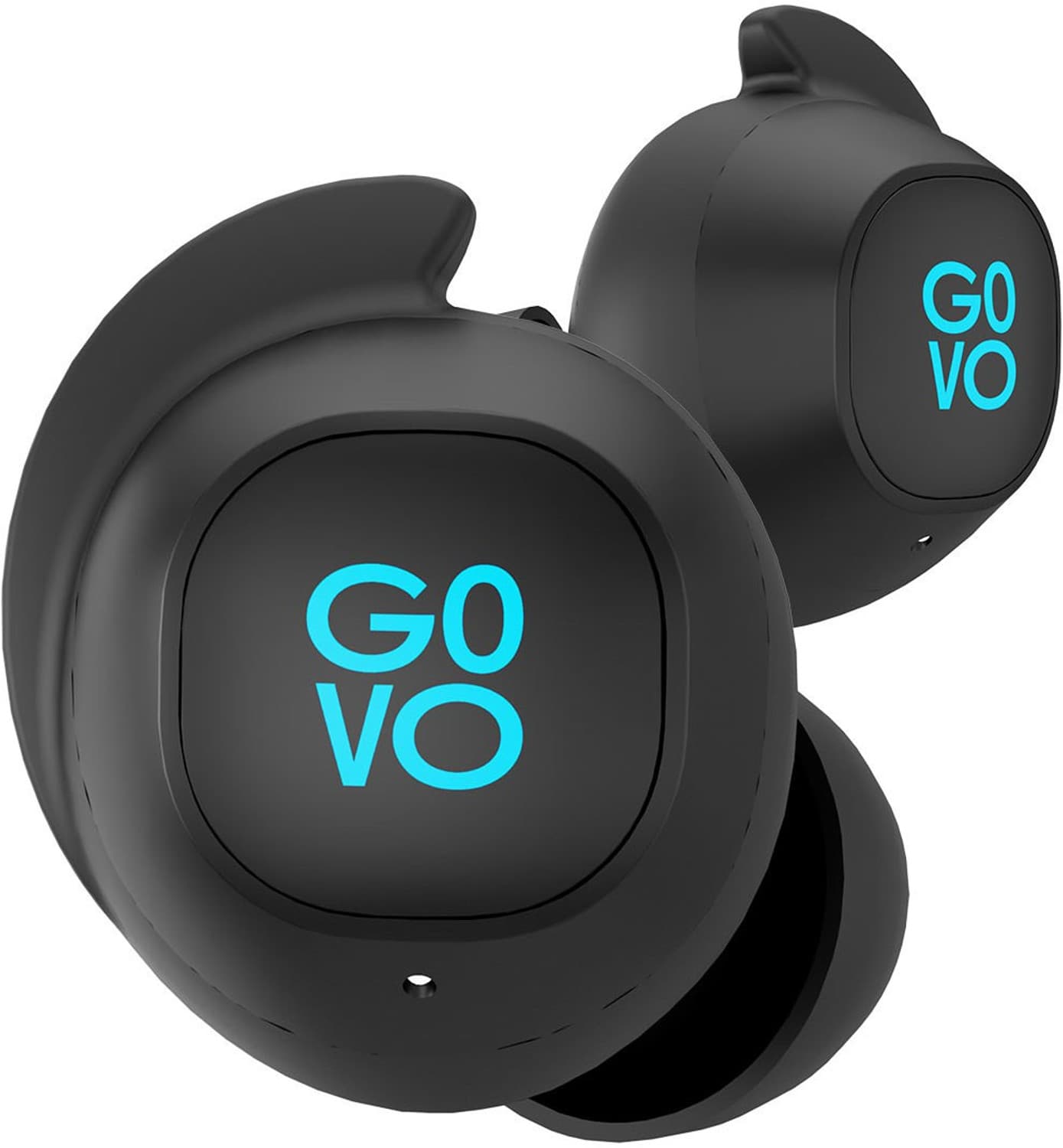 GOVO GOBUDS 920, 30Hrs Battery, IPX5, 3D Sound, Touch Control, Type-C, Fast Charging Bluetooth Headset