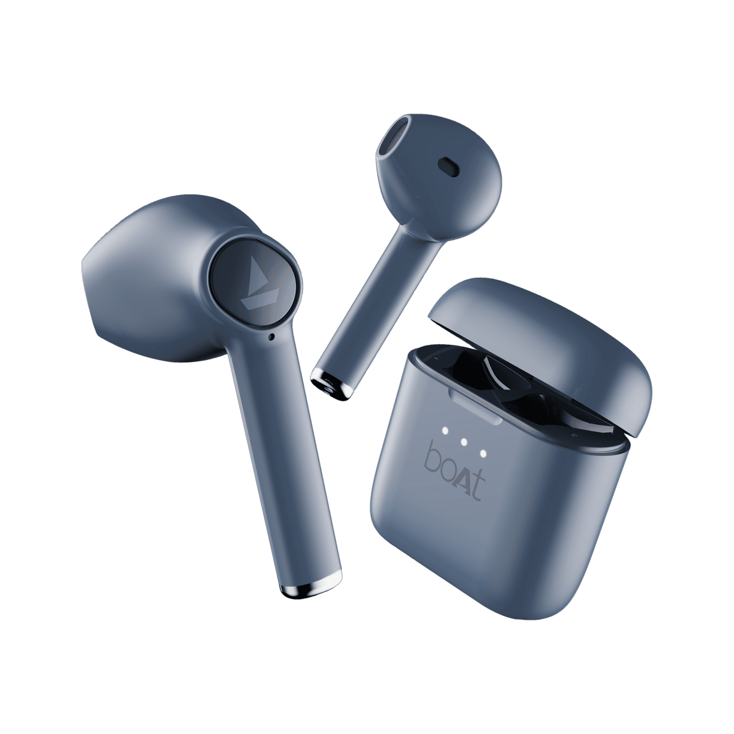 boAt Airdopes 131 with upto 15 Hours Playback, 13mm Drivers and IWP Technology Bluetooth Headset (Midnight Blue, True Wireless)