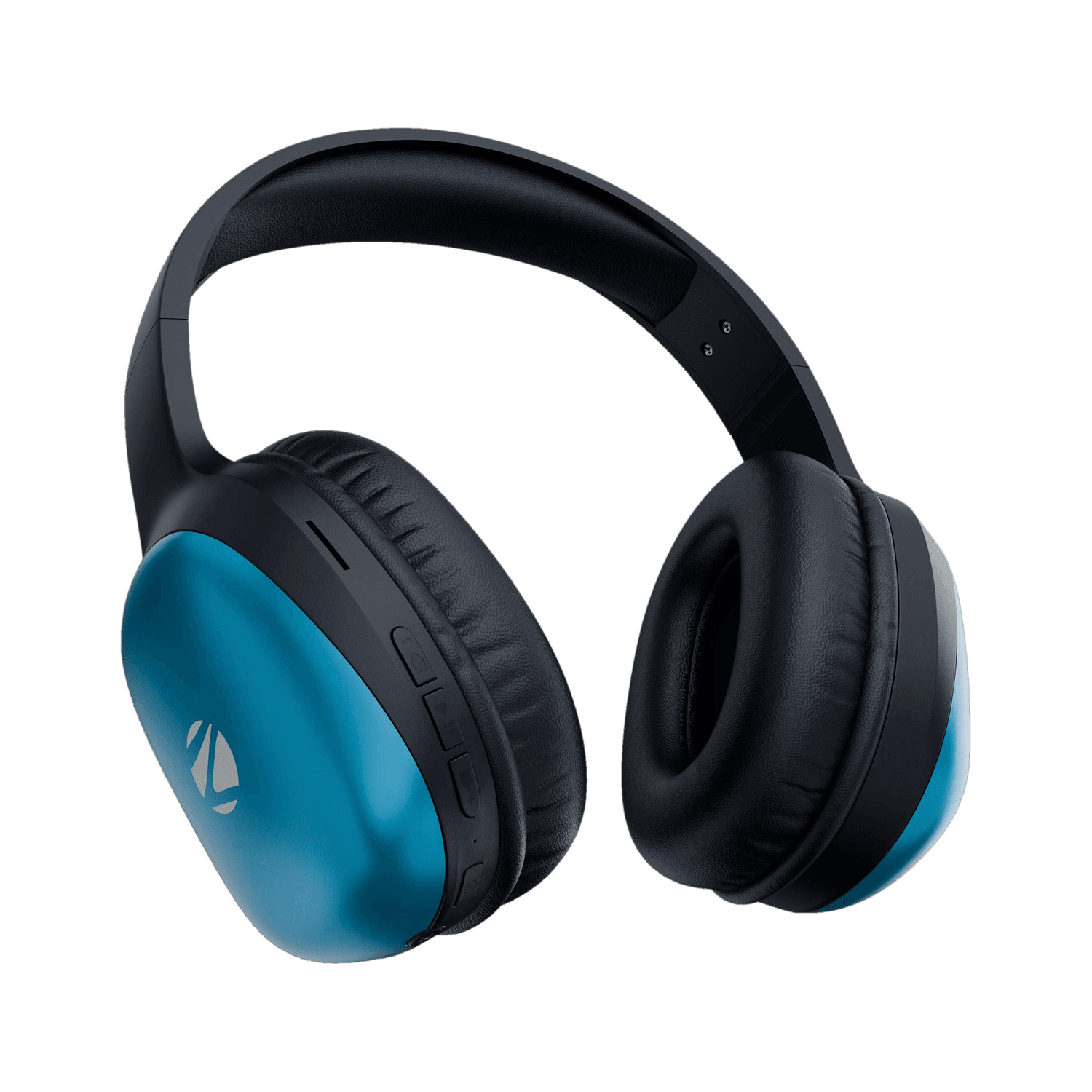 ZEBRONICS Zeb-Thunder PRO Wireless Bluetooth Headset (Blue, On the Ear)