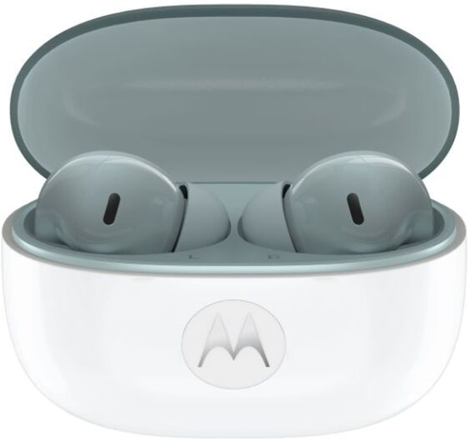 Buds2 with 6mic 55dB ANC,11+6 mm Dual Drivers,53 Hours Battery,Hi-Res Audio,IP54 Bluetooth Headset (PANTONE Grey Mist, True Wireless)