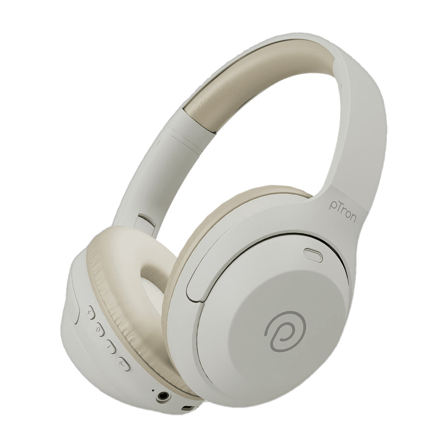 PTron Studio Classic w/ 75hrs Playtime, AI-ENC Calls, 40mm Driver, Dual-device Pairing Bluetooth