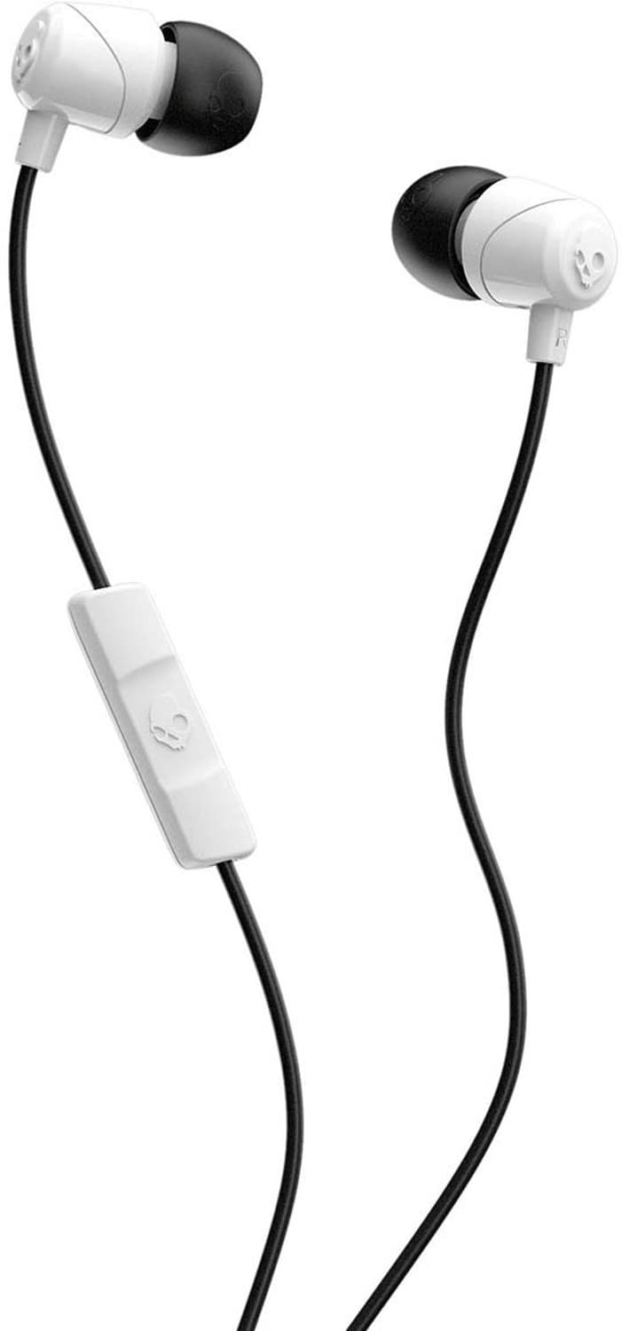 Skullcandy Jib Headset with mic (White, In the Ear)