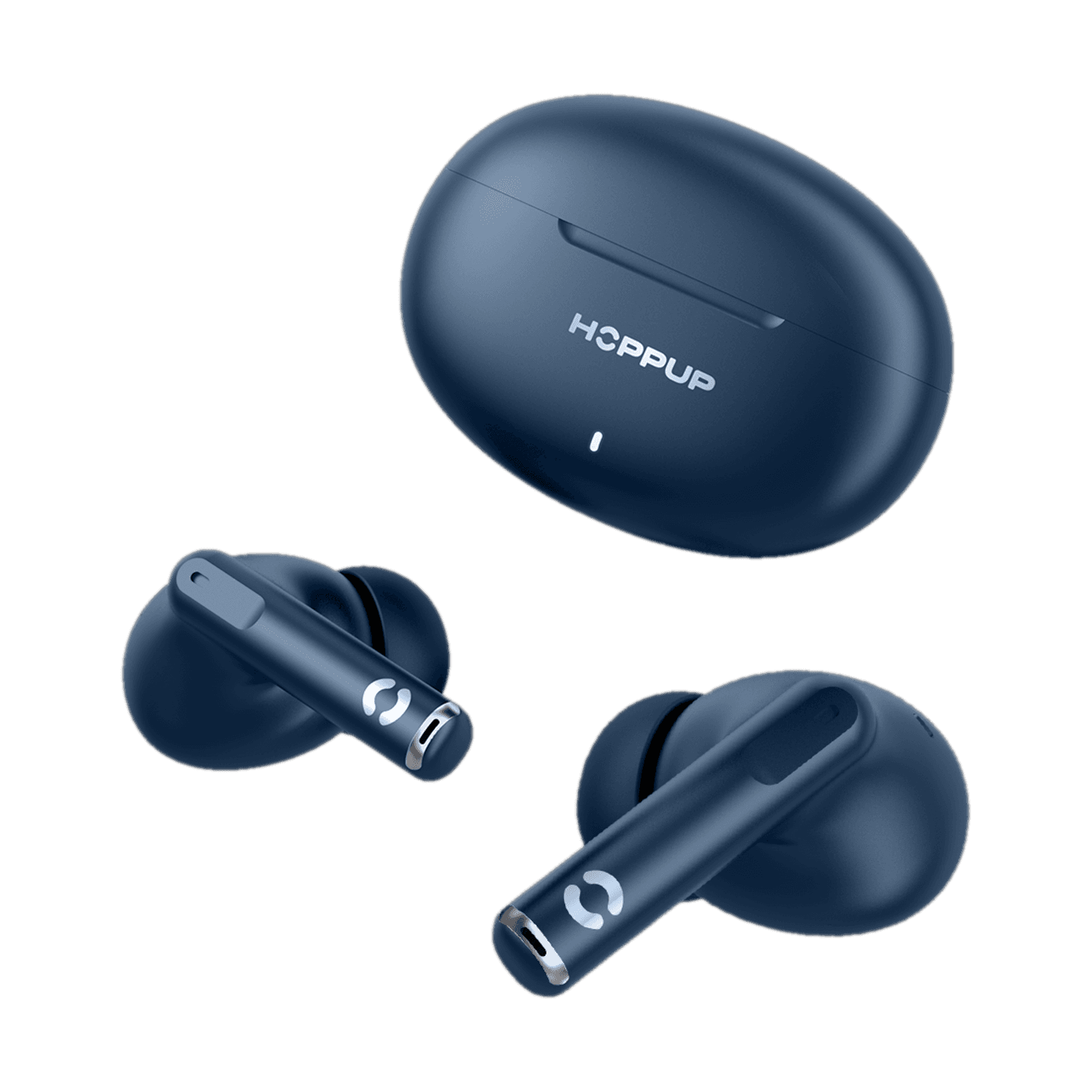 HOPPUP AirDoze S40 Earbuds with 13MM Drivers, 40H Playtime, Rage Mode,ENC & Type-C Bluetooth Headset