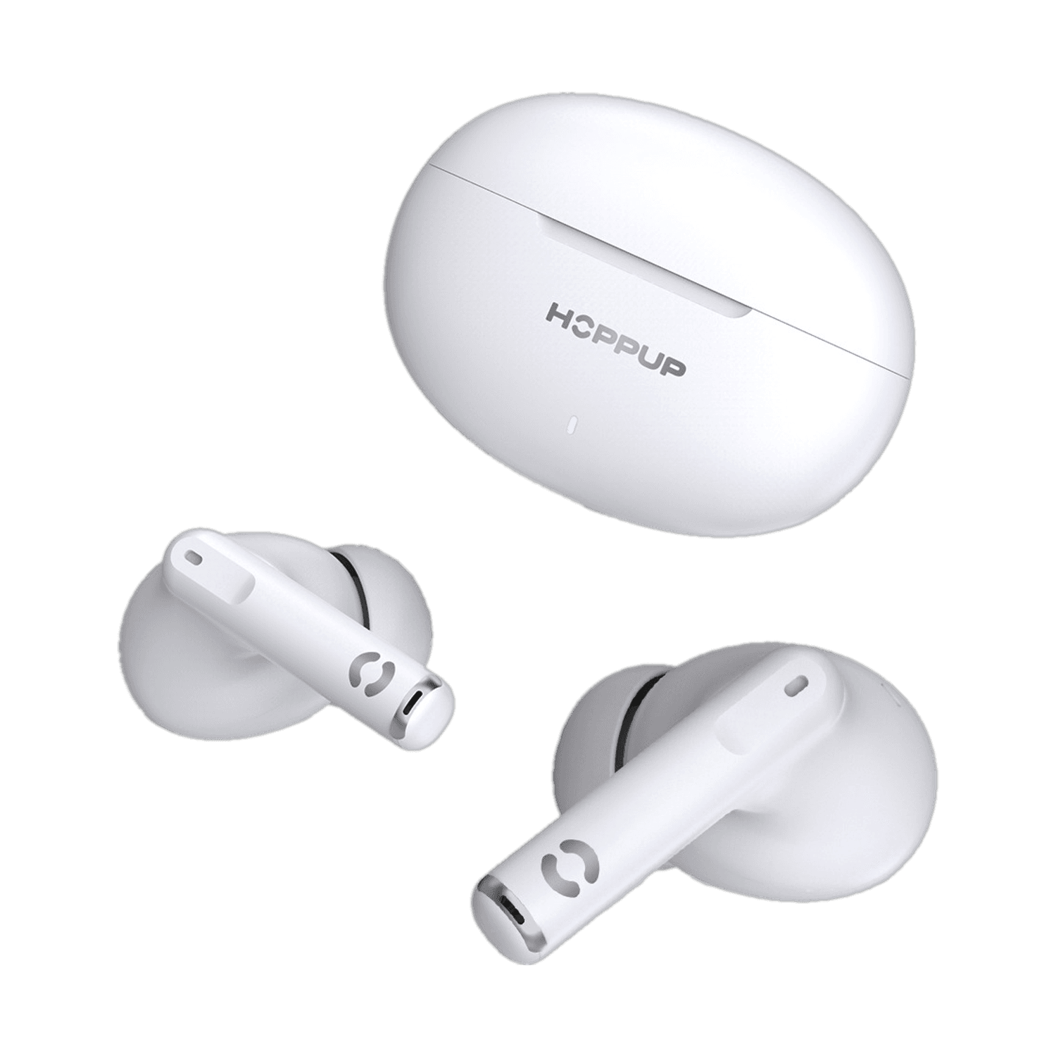HOPPUP AirDoze S40 Earbuds with 13MM Drivers, 40H Playtime, Rage Mode,ENC & Type-C Bluetooth Headset
