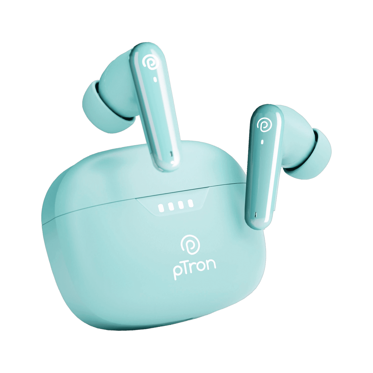 PTron Basspods Tour - AI ENC Calls,45hrs Playback,Pristine Audio, 50ms Low Latency Bluetooth