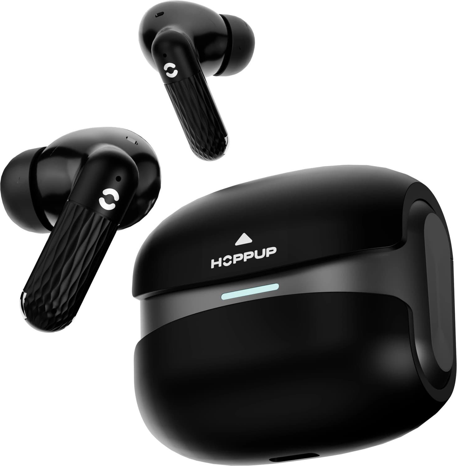 HOPPUP AirDoze Venom Gaming Earbuds with 50H PlayTime, 40MS Low Latency, AI ENC & 5.4v Bluetooth