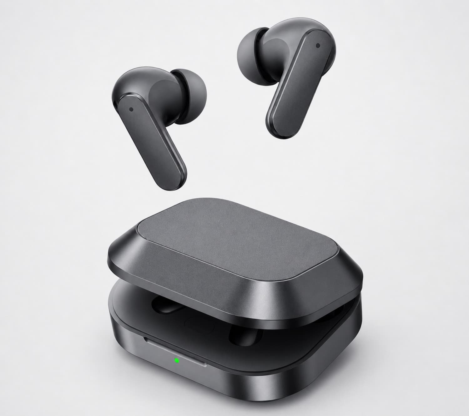 Buds Air 8 True Wireless Bluetooth Earbuds with 55dB ANC, 24H Playtime, Bluetooth Headset (Black, True Wireless)
