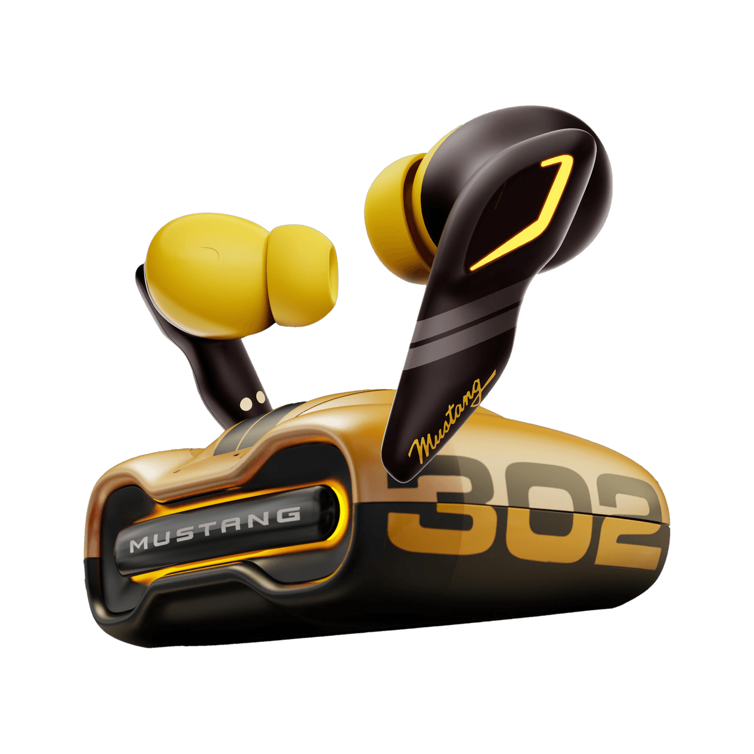 Boult Mustang Torq with 60 Hrs Battery, App Support, 4 Mic ENC, Breathable LEDs, 5.4v Bluetooth