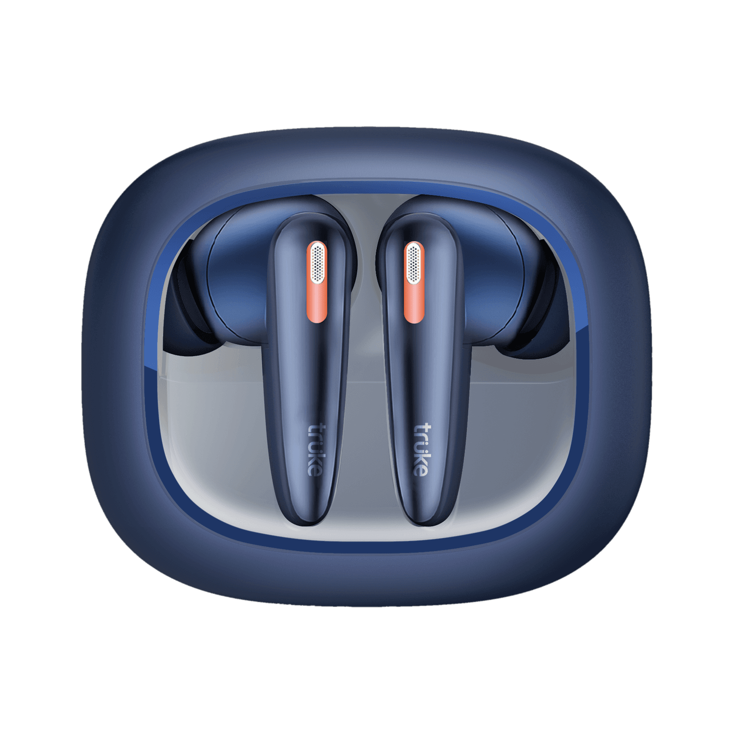 truke Crystal Bass earbuds with 13mm Drivers, Made in India, 70Hrs Playtime, 4-Mic ENC Bluetooth