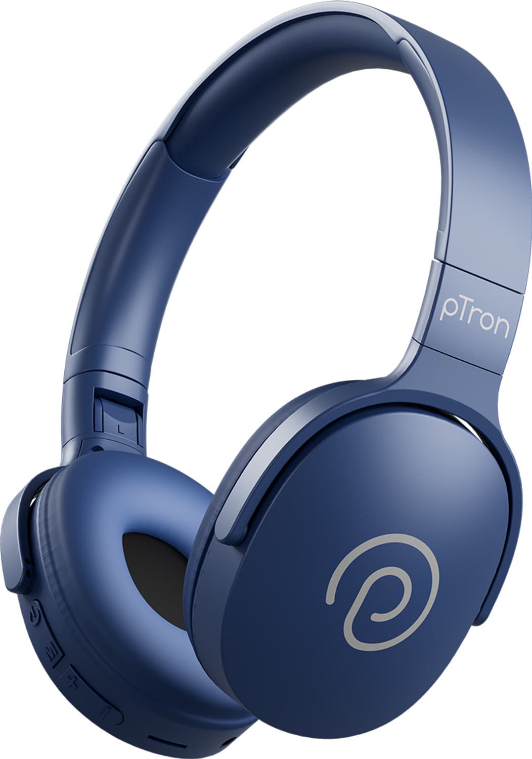 PTron Studio w/ 60hrs Playtime, HD Mic, 40mm Drivers, Dual-device Pairing, BT5.4 Bluetooth