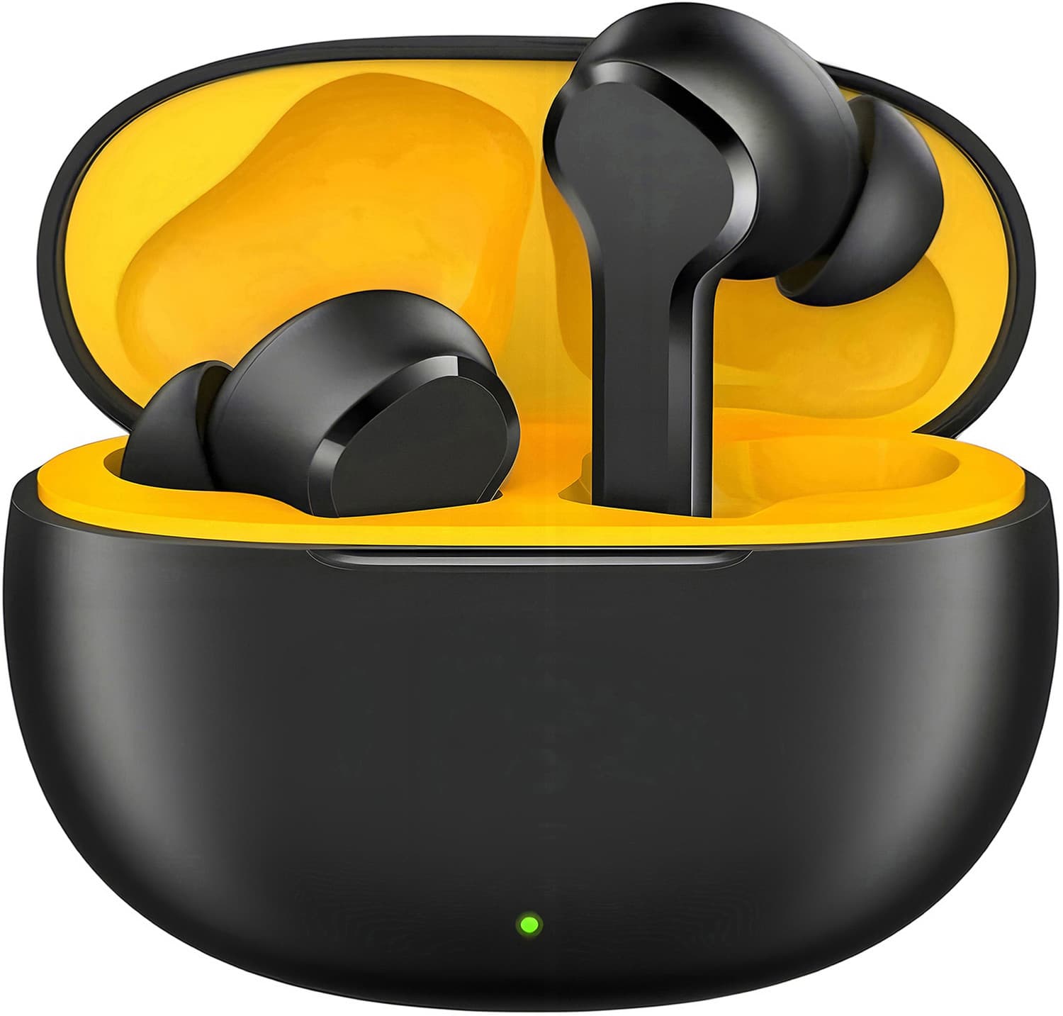 DUJE BT-110 in The Ear Upto 38 Hours Playtime,with AI ENC for calls & Deep Bass-76 Bluetooth