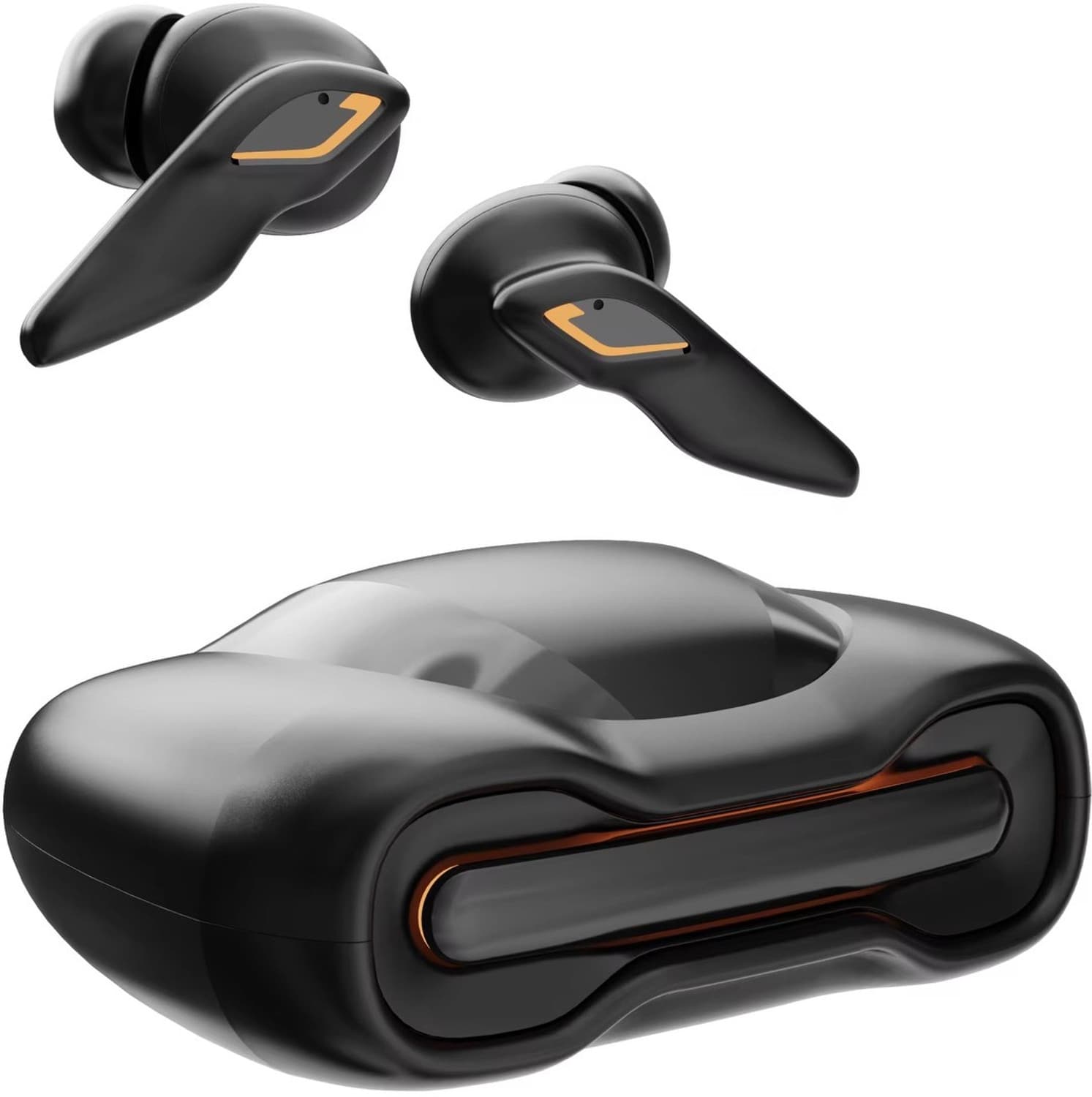 Astra with Quad 4 MICs ENC, 48Hrs Battery, 5.3v Bluetooth Bluetooth Headset (Black, True Wireless)