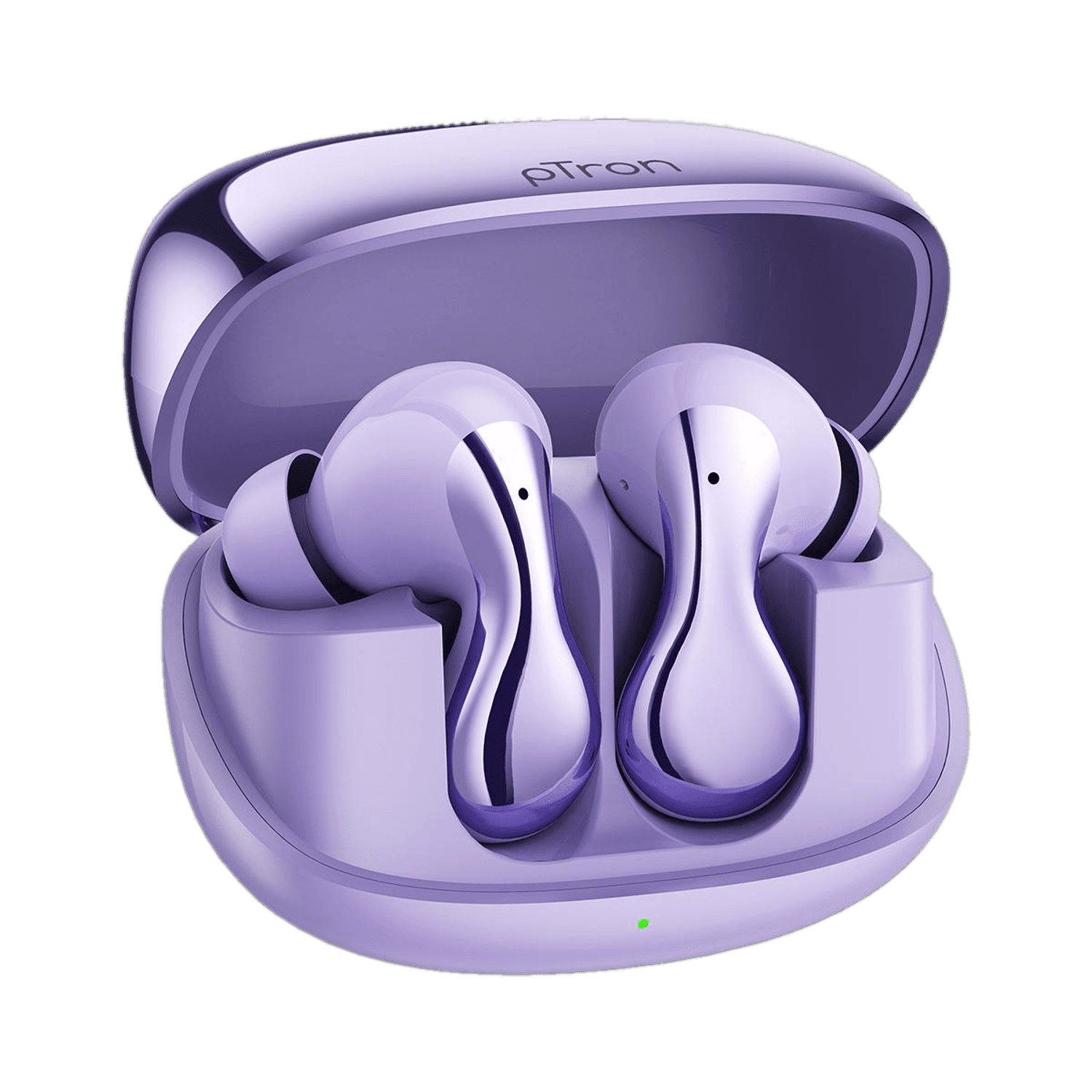 PTron Bassbuds Tango w/ 50Hrs Playtime, AI-ENC Calls, Custom EQ, App Support, BTv6.0 Bluetooth