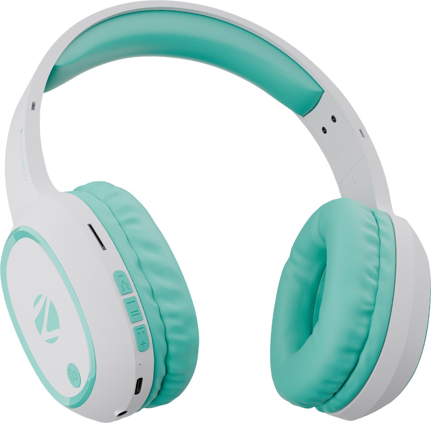ZEBRONICS Zeb - Thunder Wired, Bluetooth Headset (Sea Green, On the Ear)