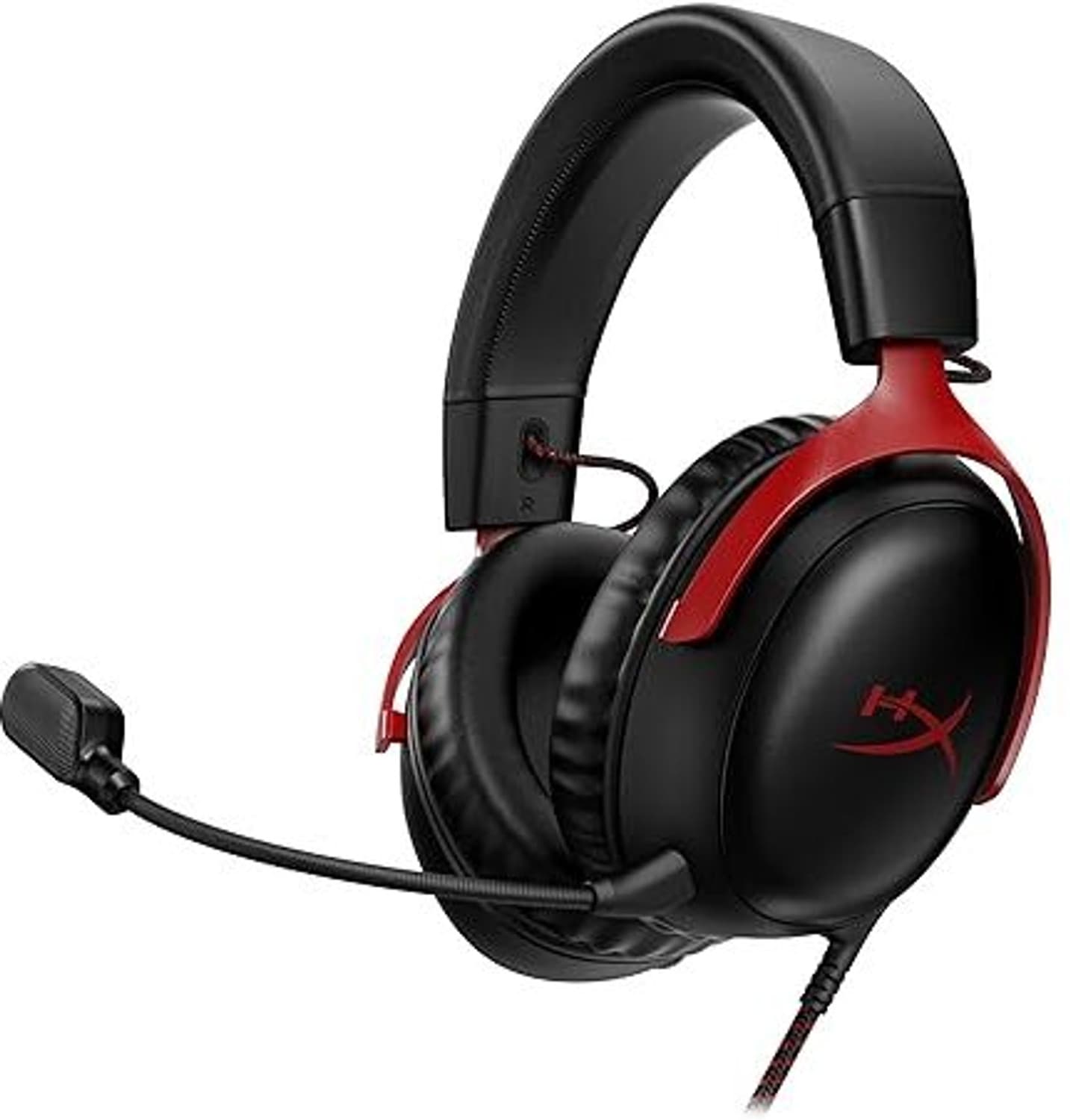 Cloud III Wired Gaming Headset Wired Gaming Headset (Black/Red, On the Ear)