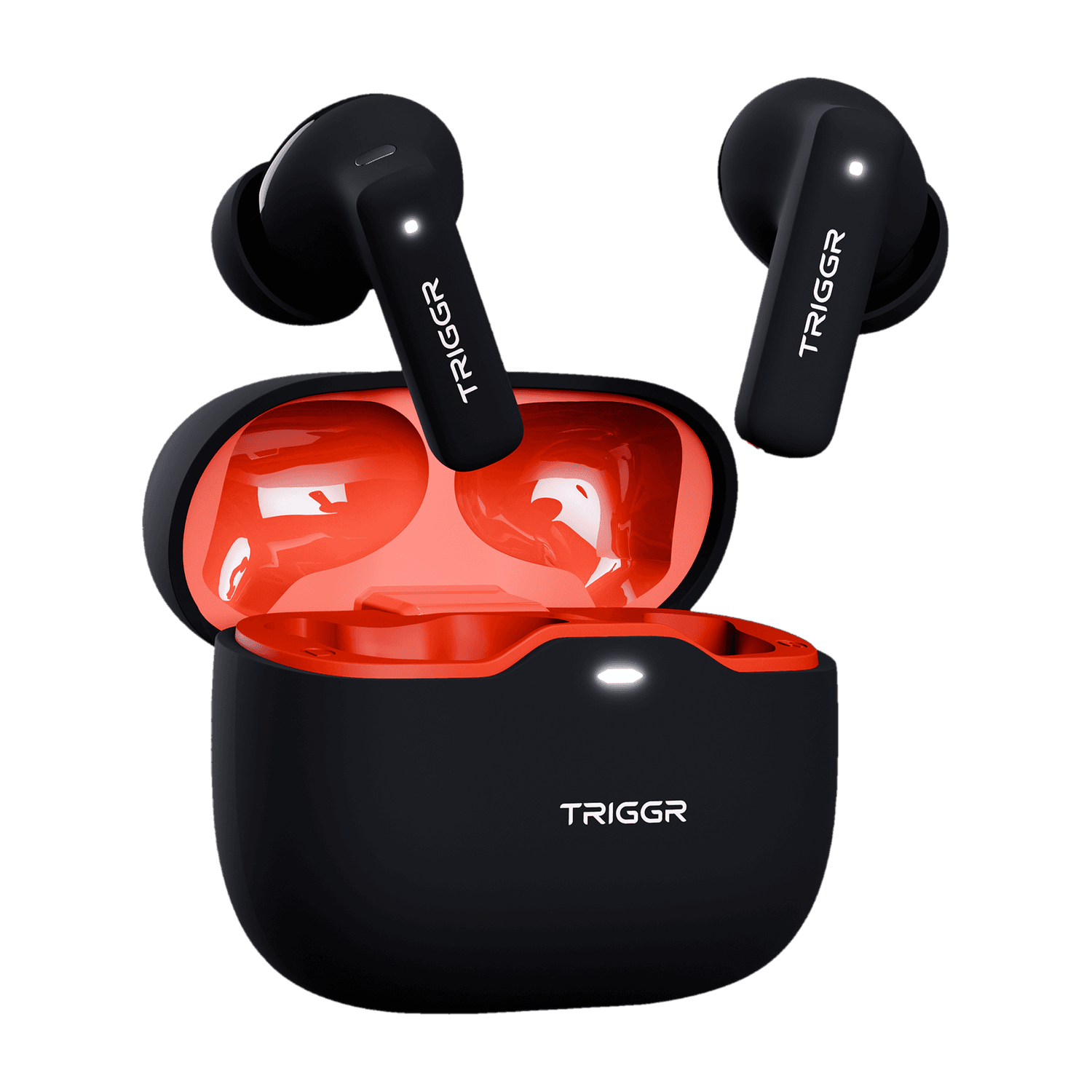 TRIGGR Apex S2 with Dual Pairing, 60H Battery, Quad Mic ENC, Rapid Pair, Rubber Finish Bluetooth Headset