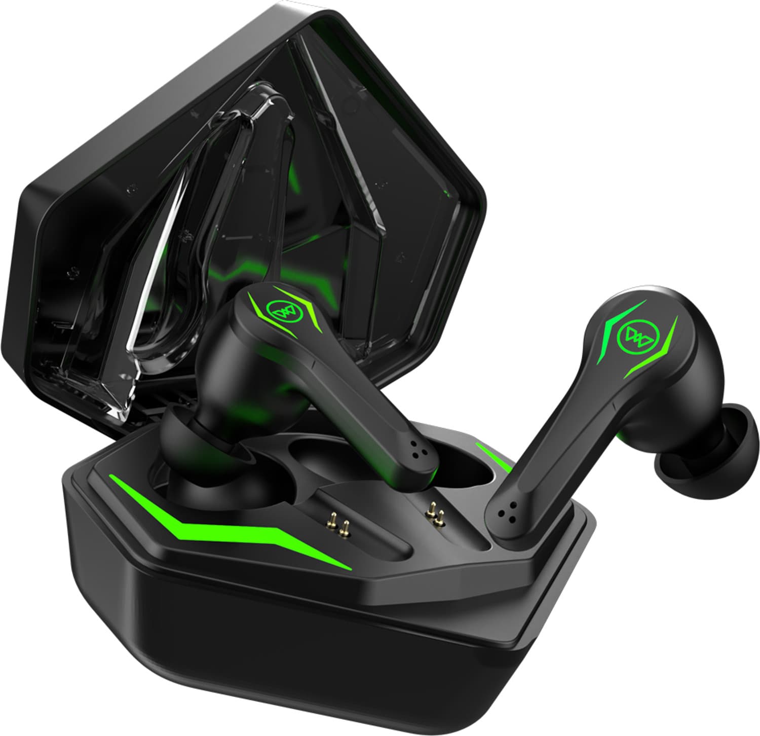 Wings Phantom Pro Gaming TWS with 30 Hrs Playtime Bluetooth Gaming Headset (Black, True Wireless)