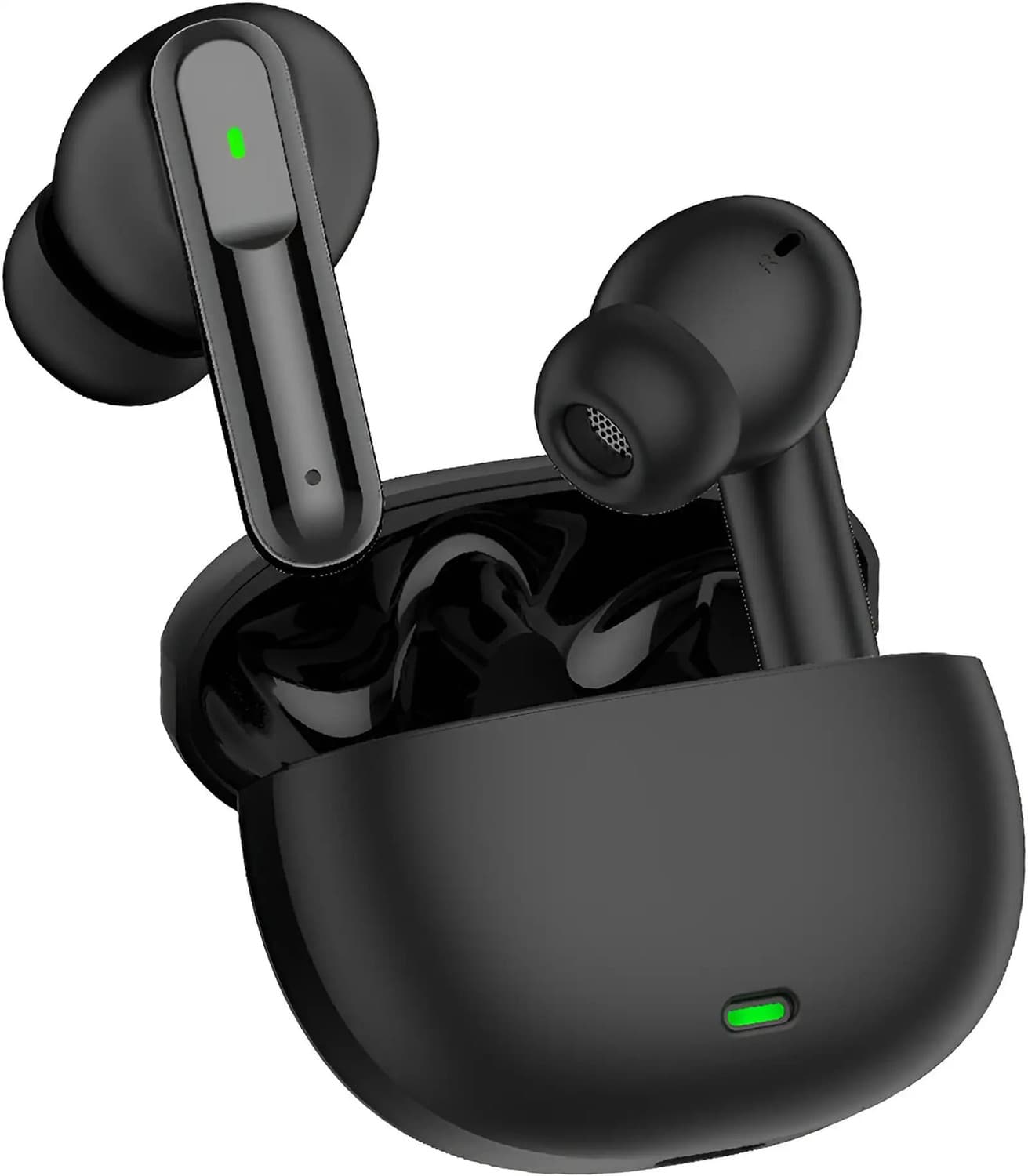 151 Buds Truly Wireless Earbuds with 50H of Playtime, Bluetooth Headset (Black, True Wireless)