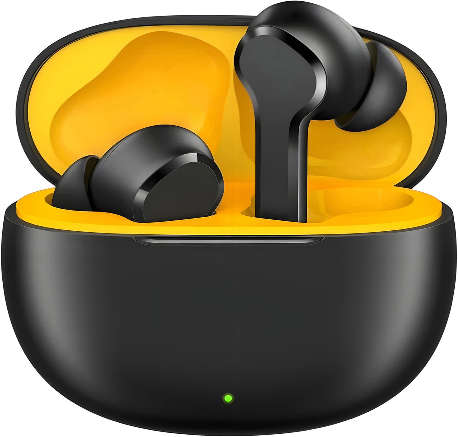 BT-110 in The Ear Upto 38 Hours Playtime,with AI ENC for calls&Deep Bass-43 Bluetooth Headset (Black, True Wireless)