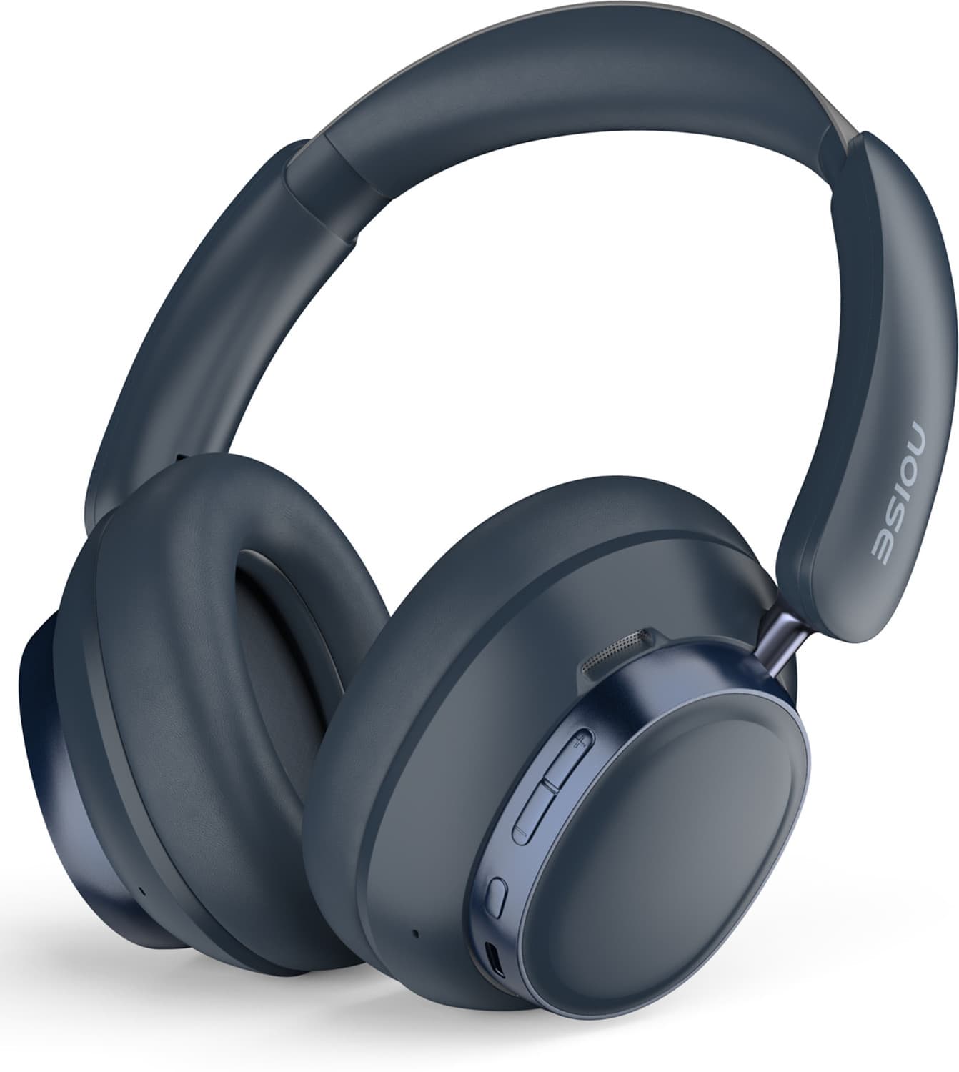 Airwave Max 6 (2026 Launch) - Hi-Res LDAC Audio, Adaptive ANC 45dB, 120H Battery Bluetooth Headset (Cobalt Blue, On the Ear)