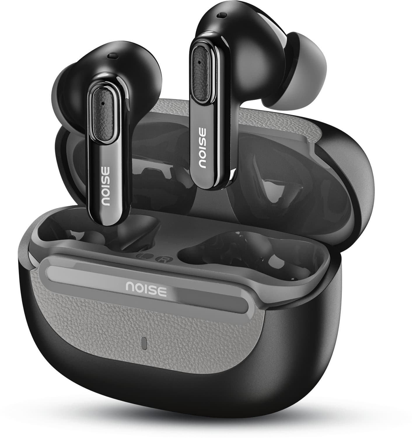 Noise Buds UNO, 40Hrs Playtime, Quad Mic with ENC, Premium Leather Accent, Dual Pair Bluetooth