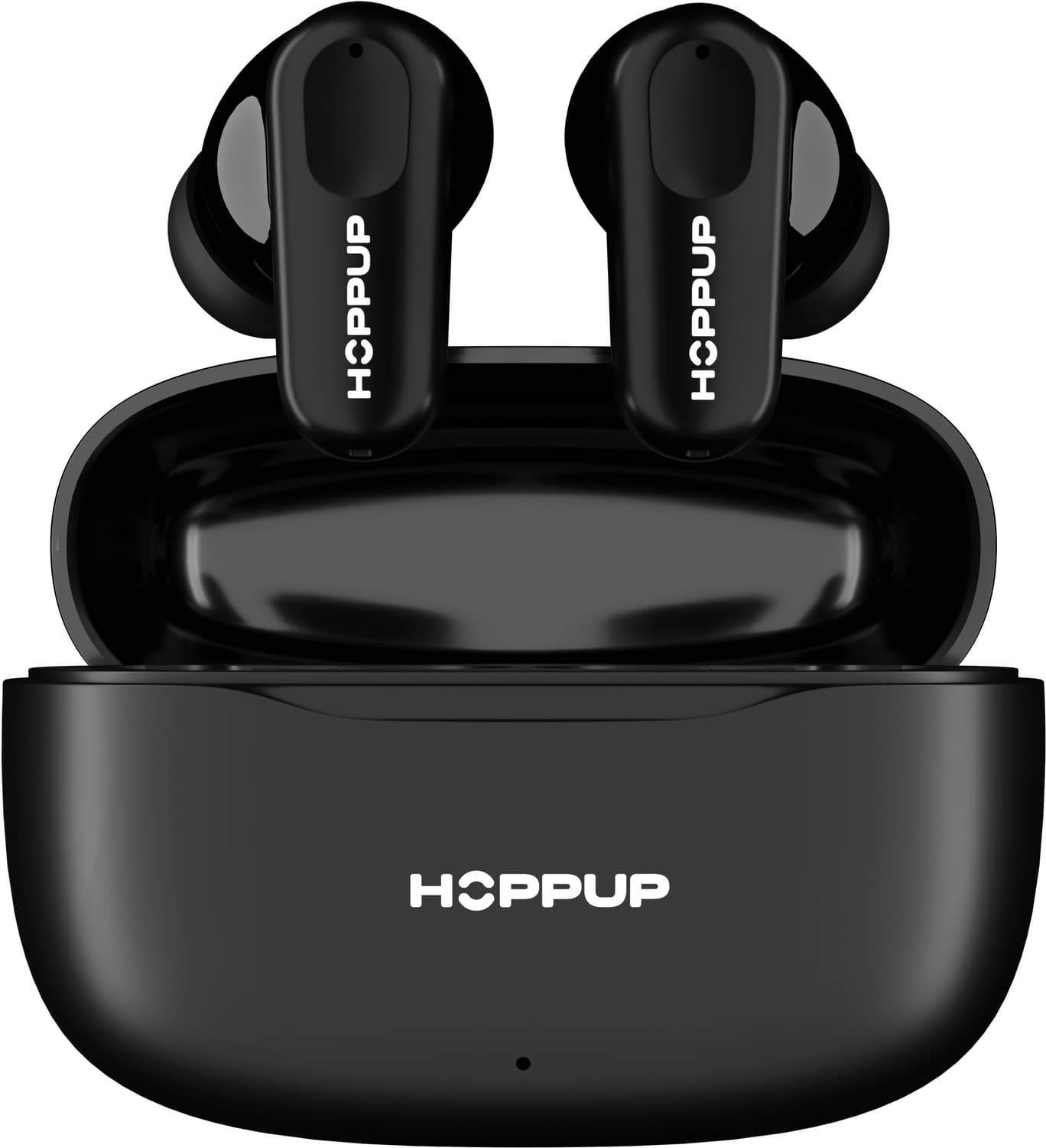 AirDoze S51 Earbuds with 50H PlayTime, 40MS Low Latency, AI ENC & 5.4v Bluetooth Headset (Black, True Wireless)