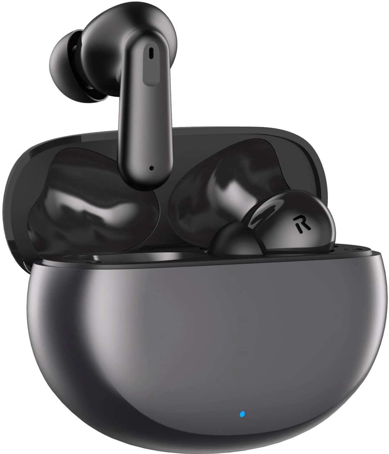 Premium EarBud with 60 Hours Playtime & Fast Charging with Pure Audio &Deep Bass Bluetooth Headset (Black, True Wireless)