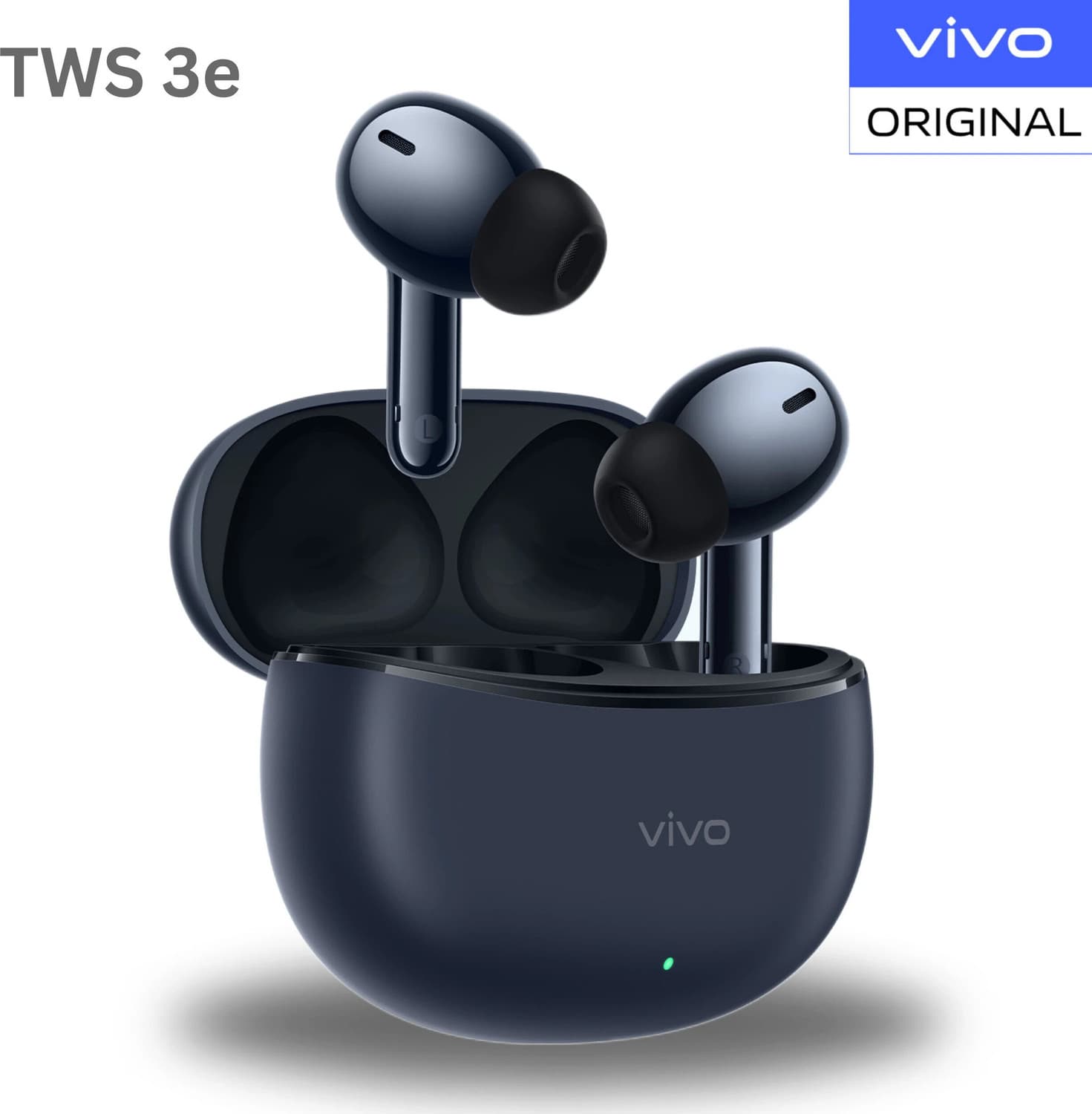 vivo TWS 3e True Wireless Earbuds AI Noise Cancellation, Deep Bass, Bluetooth 5.3, Bluetooth