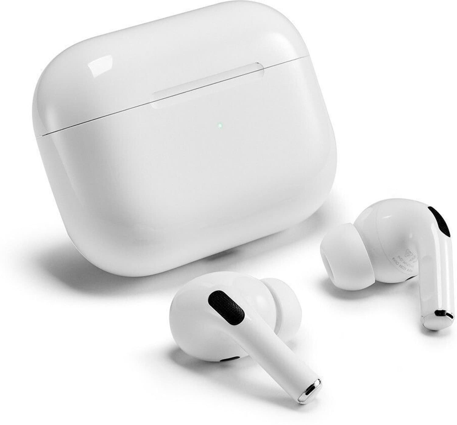 Techio Earbuds Bluetooth Headset (White, True Wireless)