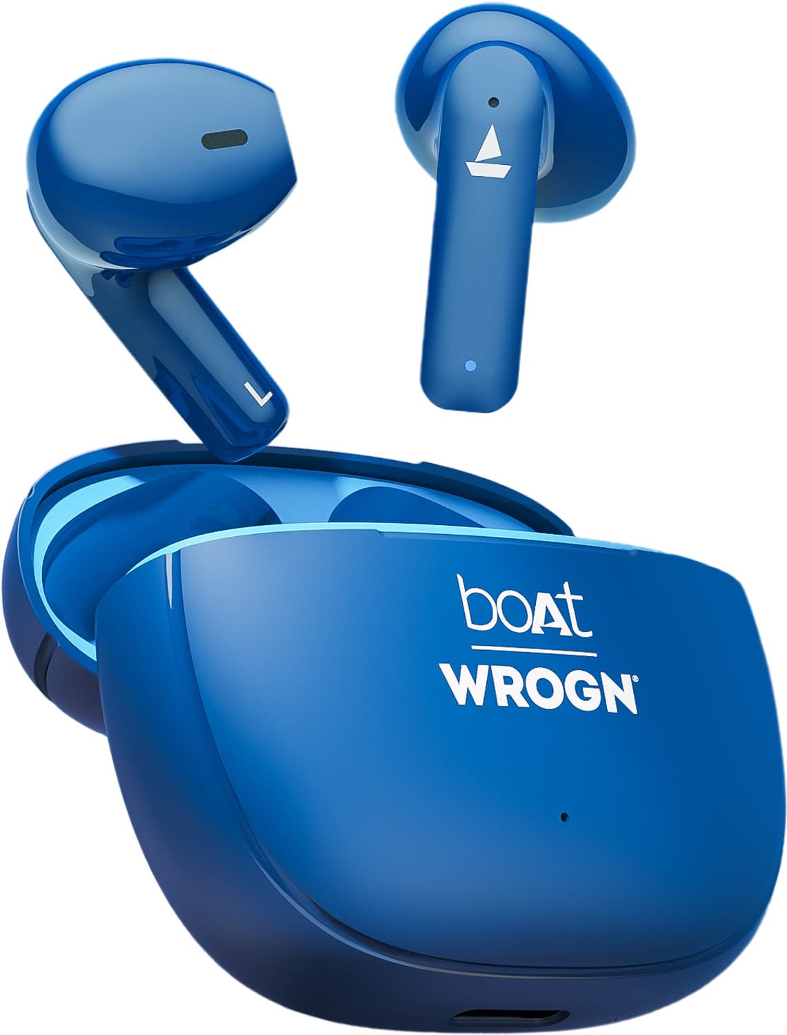 boAt Airdopes 118 WROGN Edition w/ 50 HRS Playback, Quad Mics ENx Tech & Beast mode Bluetooth Headset