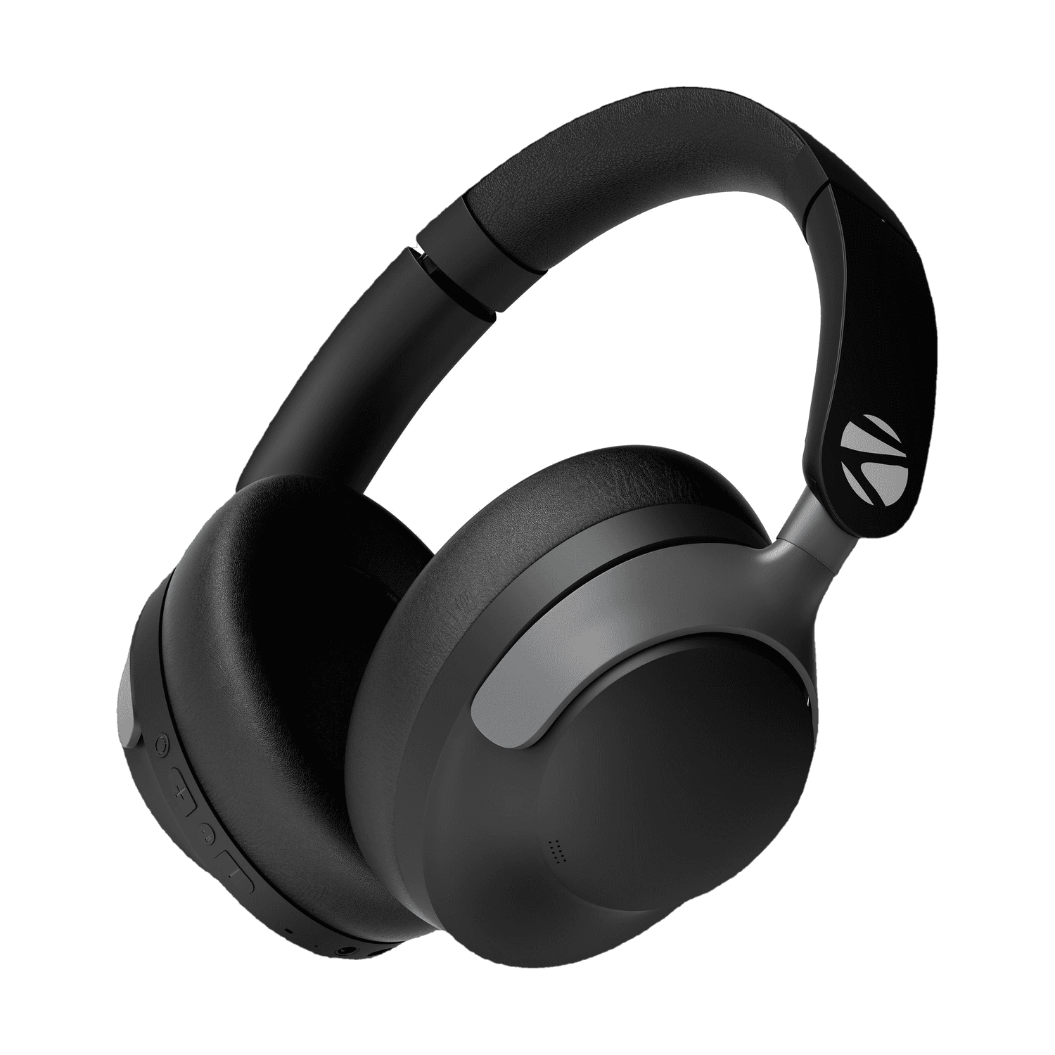 ZEBRONICS SILENCIO 111 (Duke 3), Hybrid ANC 50dB, 55H*Backup,40mm Titanium Drivers,BT v5.4 Bluetooth