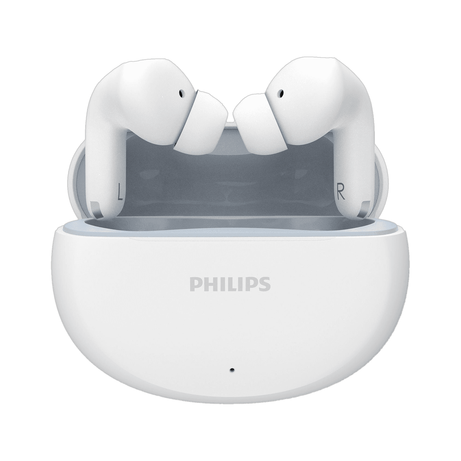 PHILIPS TAT1269WT In-Ear Earbuds, 13mm Drivers, 40H, IPX5, BT 5.4, Touch/Voice Controls Bluetooth