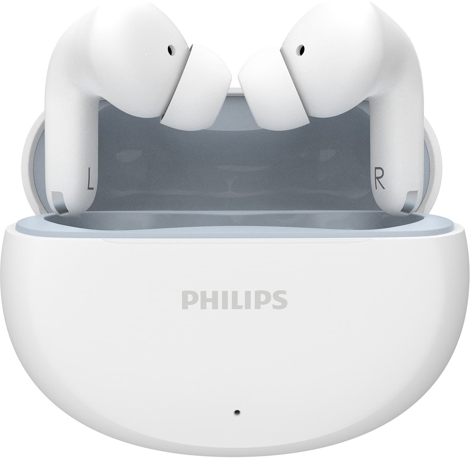PHILIPS TAT1269WT In-Ear Earbuds, 13mm Drivers, 40H, IPX5, BT 5.4, Touch/Voice Controls Bluetooth