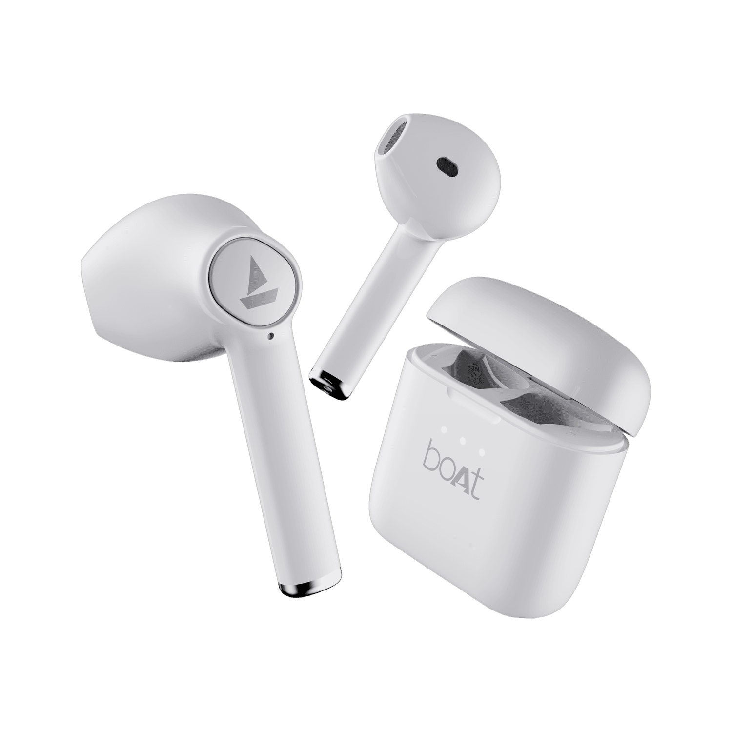 boAt Airdopes 131 with upto 15 Hours Playback, 13mm Drivers and IWP Technology Bluetooth Headset (Ivory White, In the Ear)