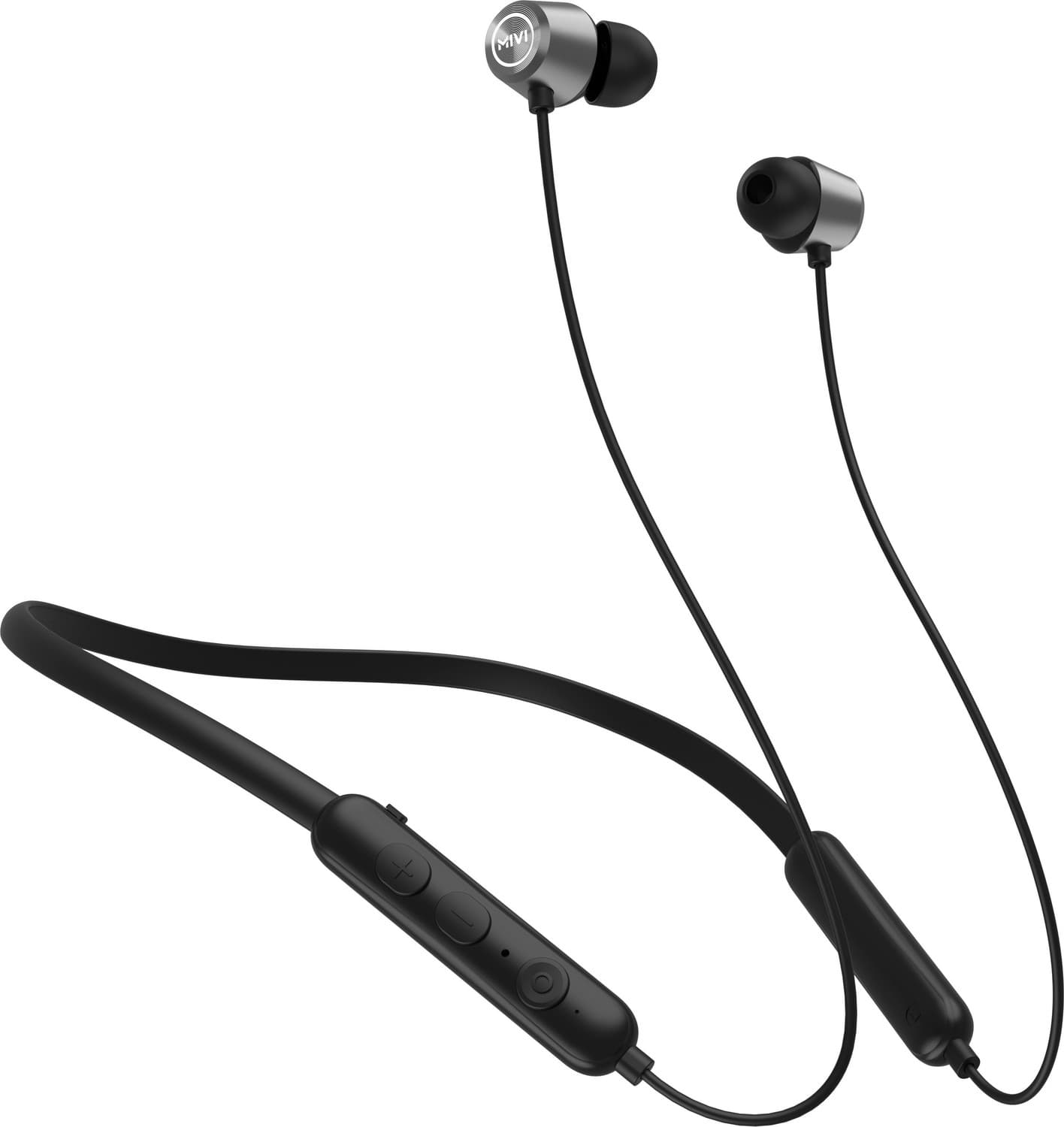 Mivi Collar D25 Earphones with fast charge, 24Hours playtime, Powerful Bass Bluetooth Headset